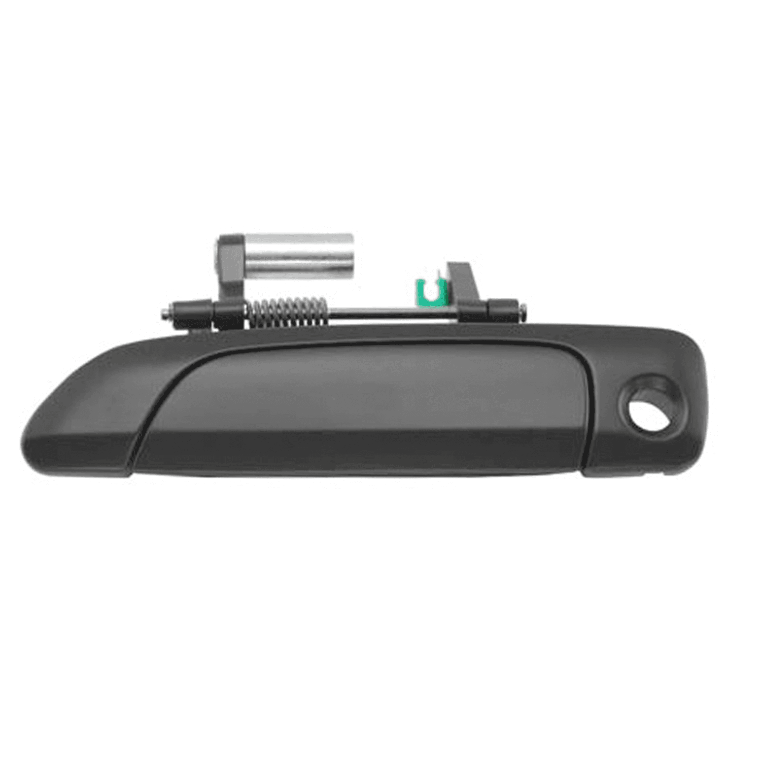 Manija Exterior Honda Civic 2P Coupe / 4P Sedan 2001-2005 Con Hoyo Para Llave Lisa Para Pintar Negra Plastico Izquierdo Delantera Hushan