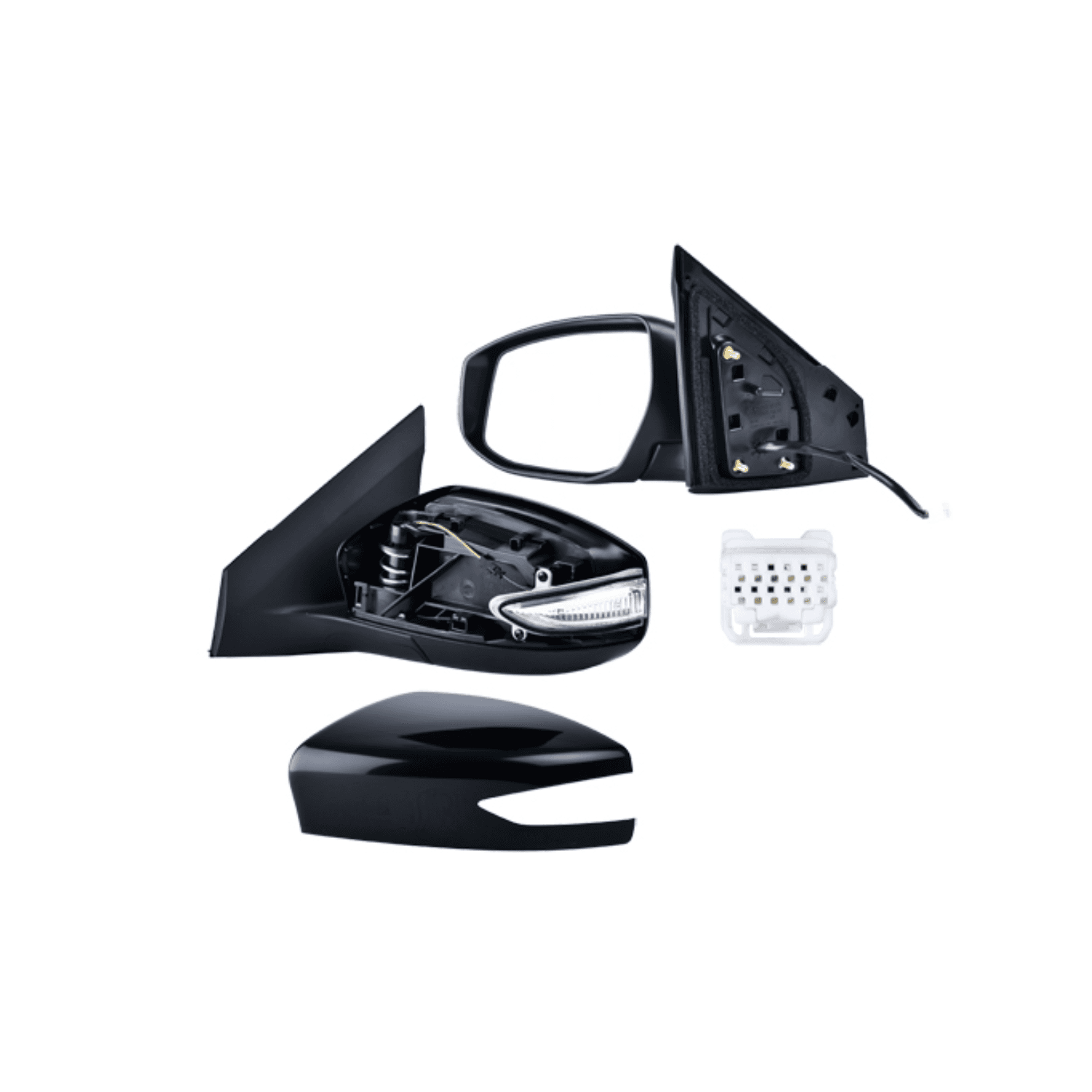 Espejo Izquierdo 5 Pines Nissan Sentra Sense 1.8 Sedan / Nissan Sentra Advance 1.8 Sedan / Nissan Sentra Sv 1.8 Sedan / Nissan Sentra S 1.8 Sedan / Nissan Sentra Sl 1.8 Sedan / Nissan Sentra Sr 1.8 Sedan 2013-2019