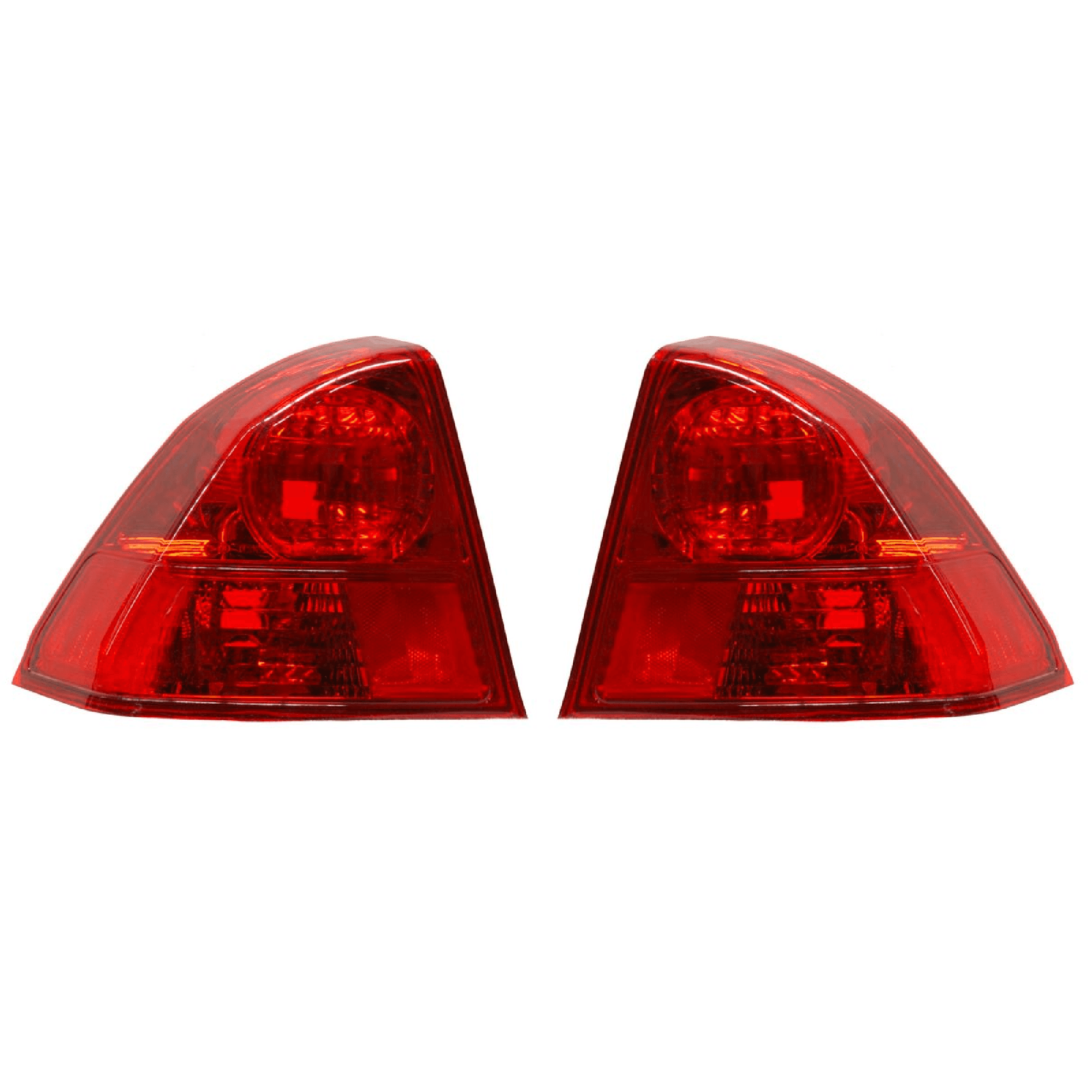 Par Calaveras Honda Civic 2003-2005 4P Rojo Exterior Sin Arnes