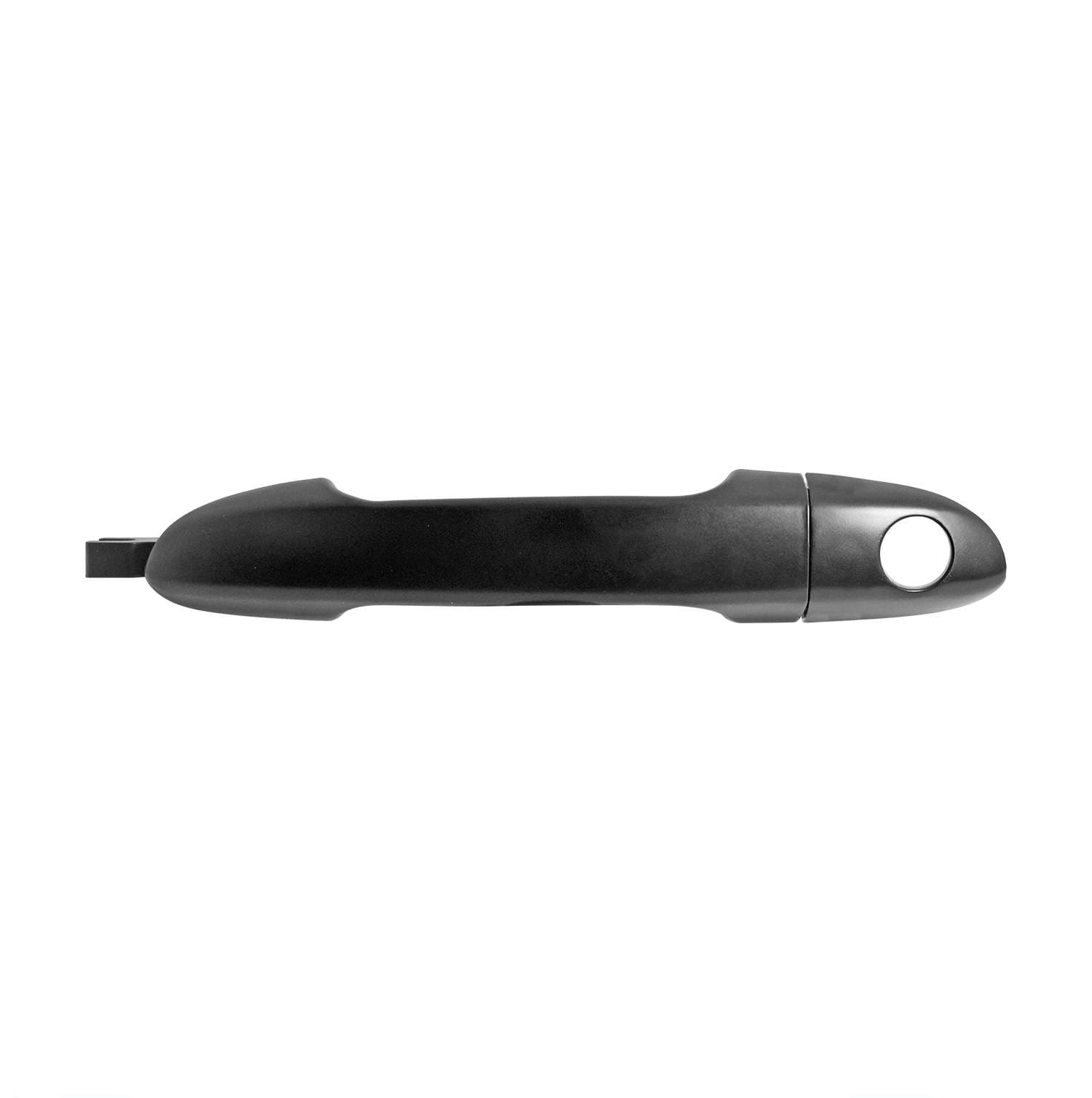Manija Exterior Kia Spectra 2005-2009 Con Hoyo Para Llave Lisa Negra Plastico Izquierdo Delantera Hushan