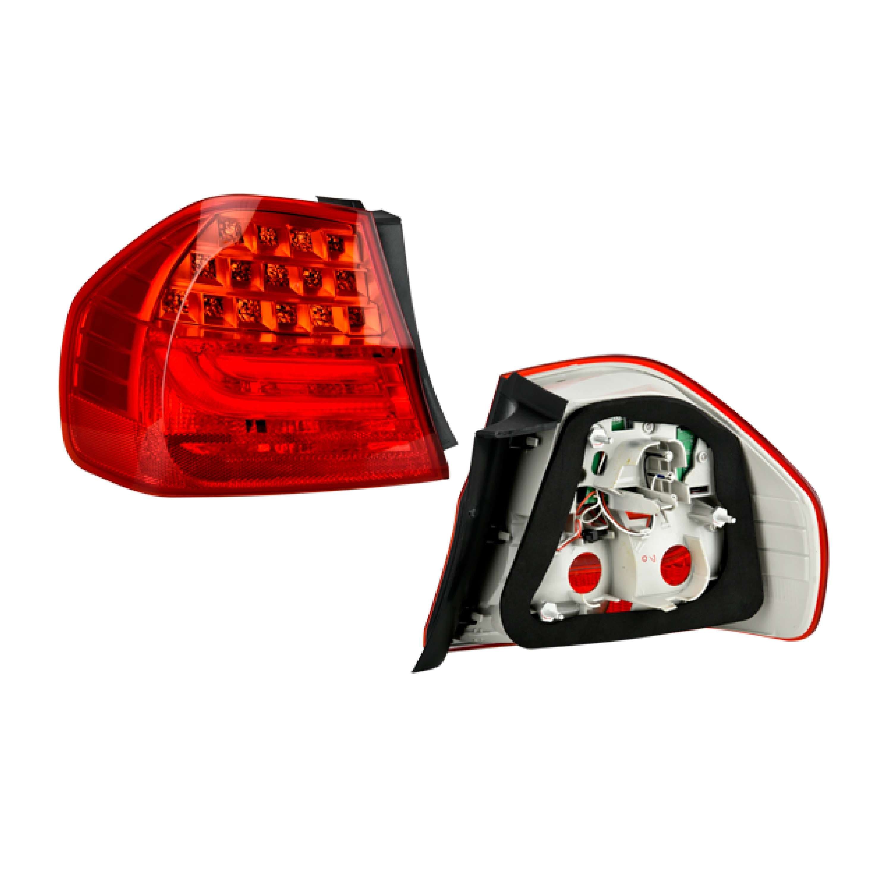 Calavera Exterior Led Bmw Serie 3 Sedan 2010-2012 Depo Izquierda
