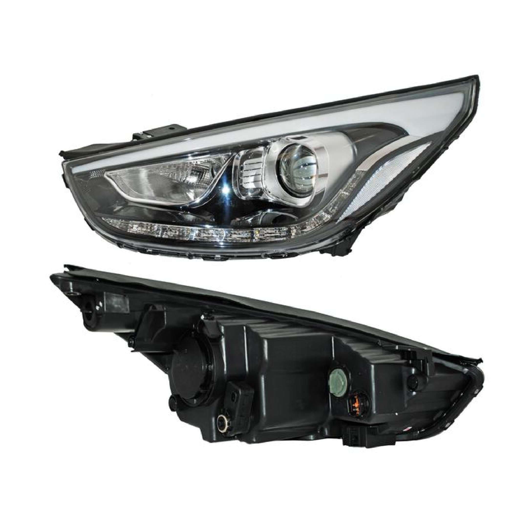 Faro Para Hyundai Ix35 2015/ Tucson 2010-2015 Solo Usa Electrico Leds Izquierdo