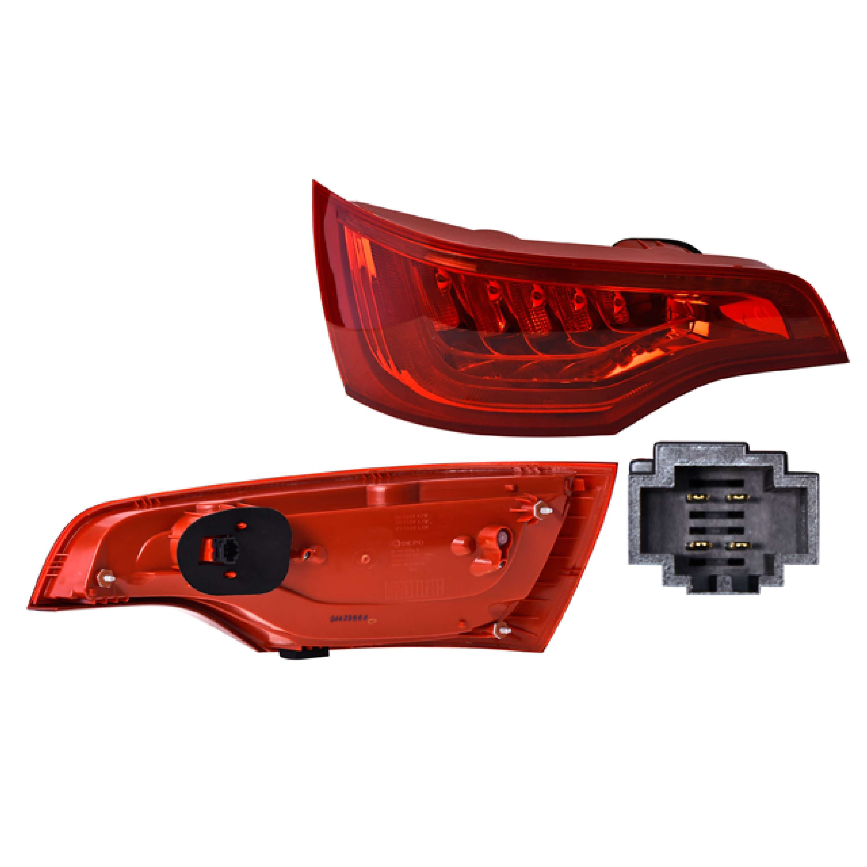 Calavera Led Audi Q7 2010-2015 Depo Izquierda
