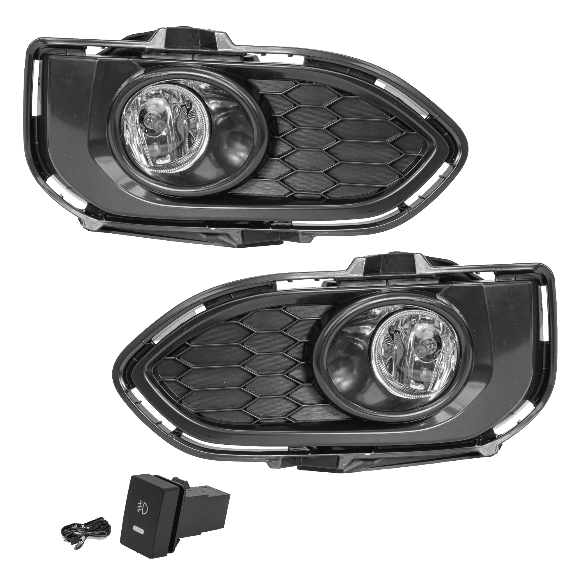 Kit faros niebla Honda Fit 2018-2020 con arnes y switch focos