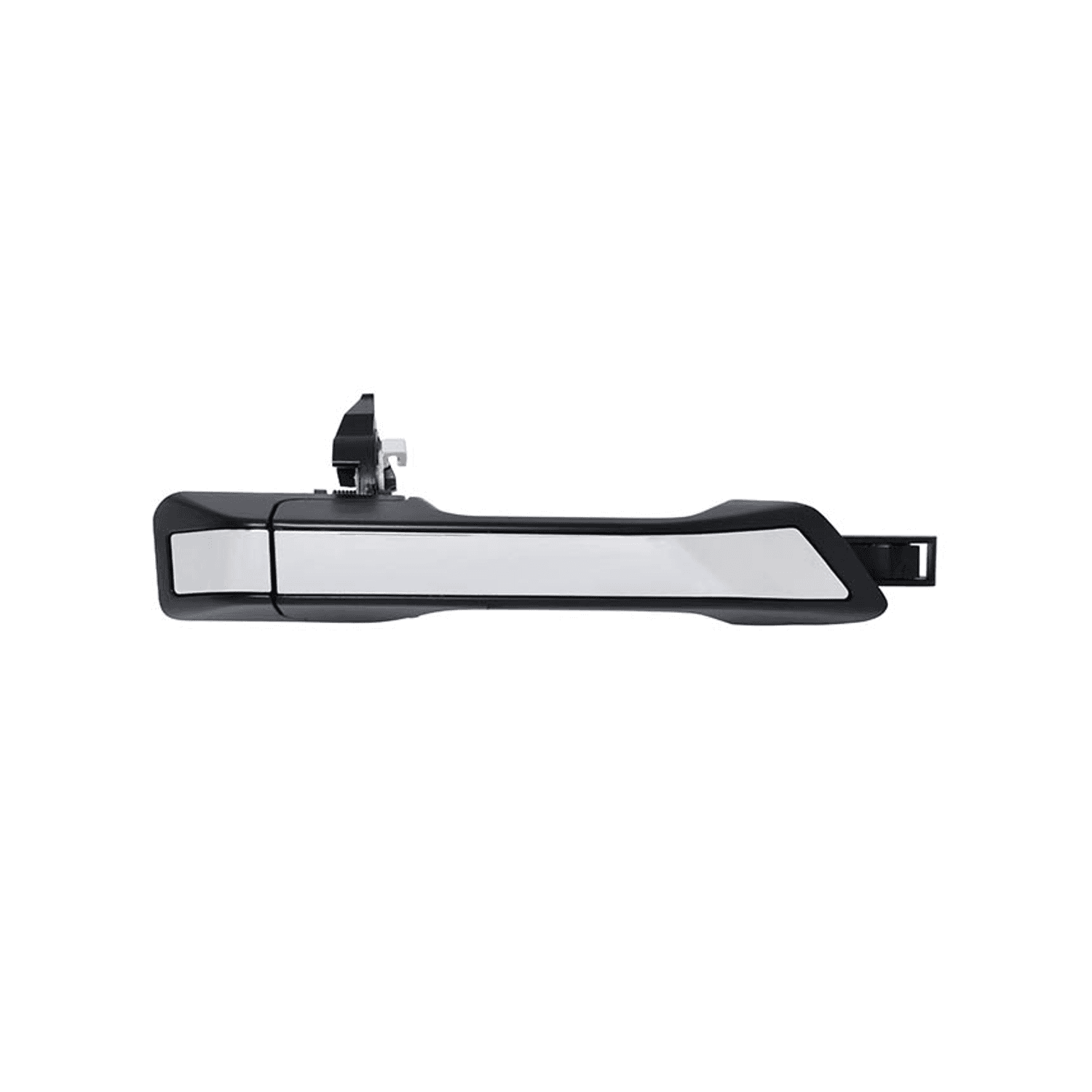 Manija Exterior Honda Odyssey 2011-2015 Sin Hoyo Para Llave Sin Sensor Lisa Negra/Cromo Plastico Puerta Corrediza Derecha Trasera Hushan