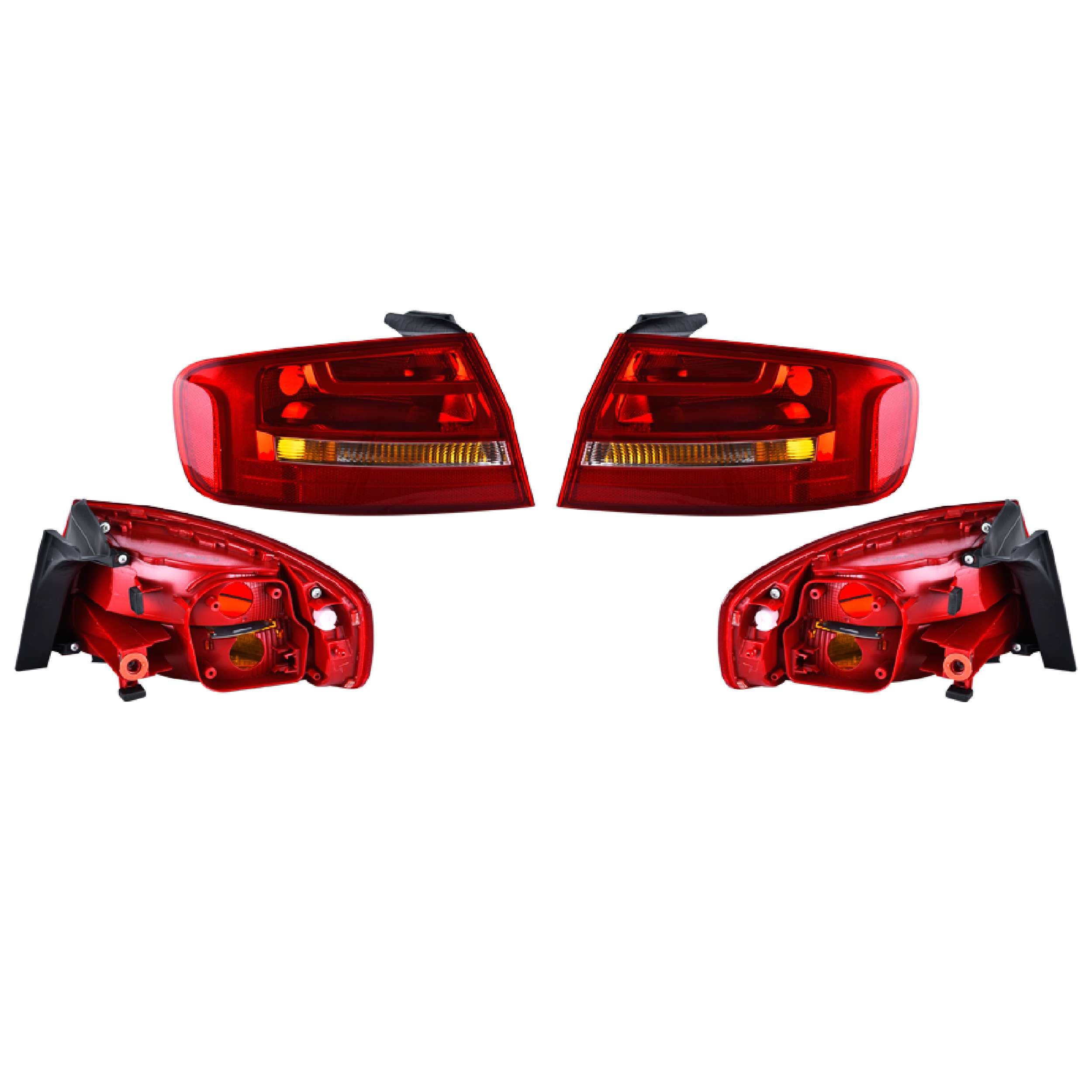 Par Calaveras Exteriores Audi A4 Sedan 2013-2016 Depo