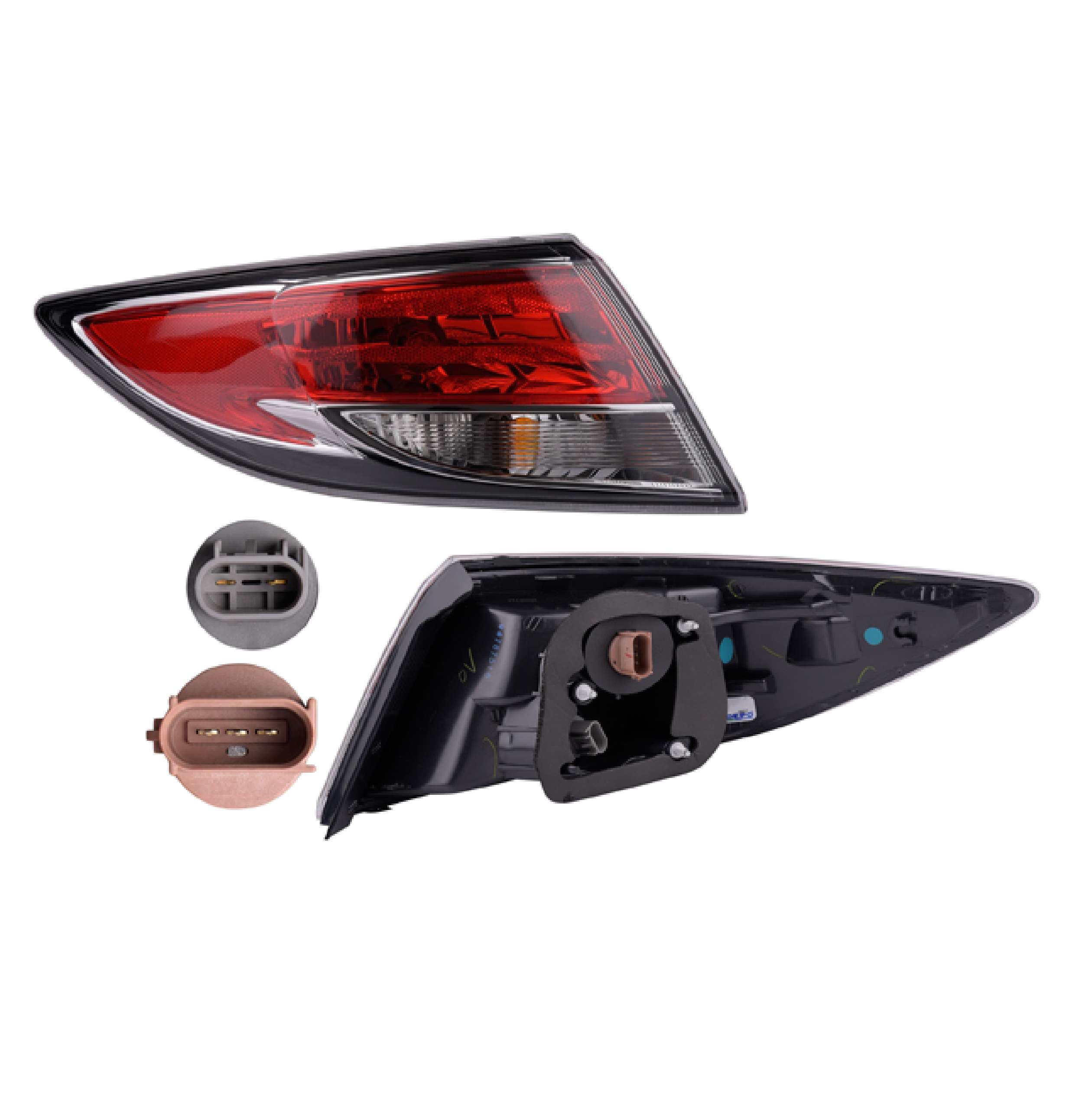Calavera Exterior Mazda 6 2009-2013 Depo Izquierda