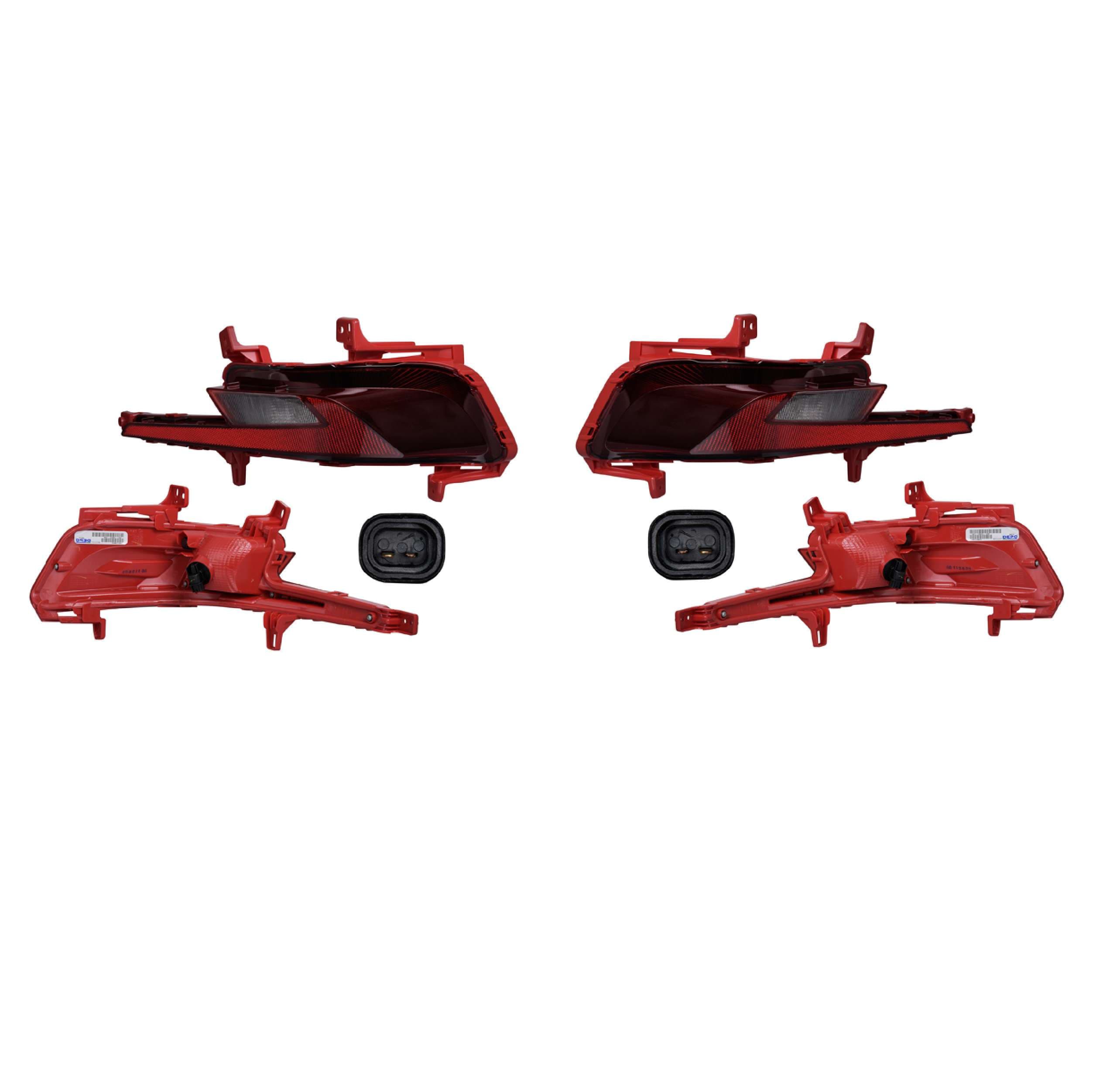 Par Cuartos Trasero P/Hyundai Elantra  2019-2020 Depo