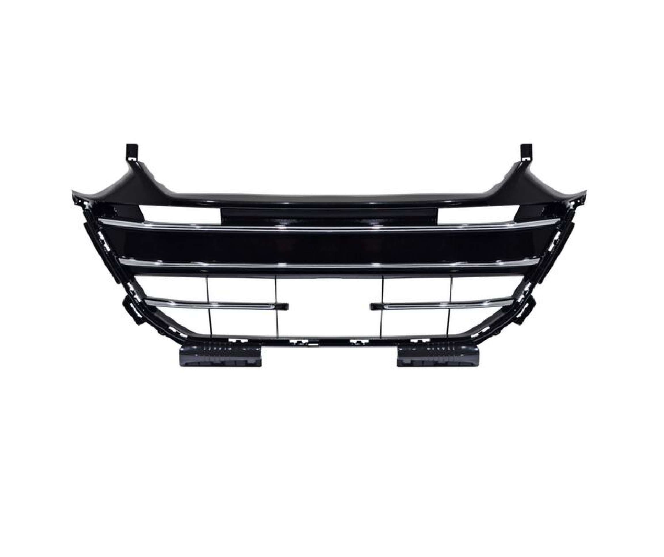 Parrilla Honda Accord 2021-2022 Sin Hoyo Sensor Con Moldura Cromada De Defensa Central