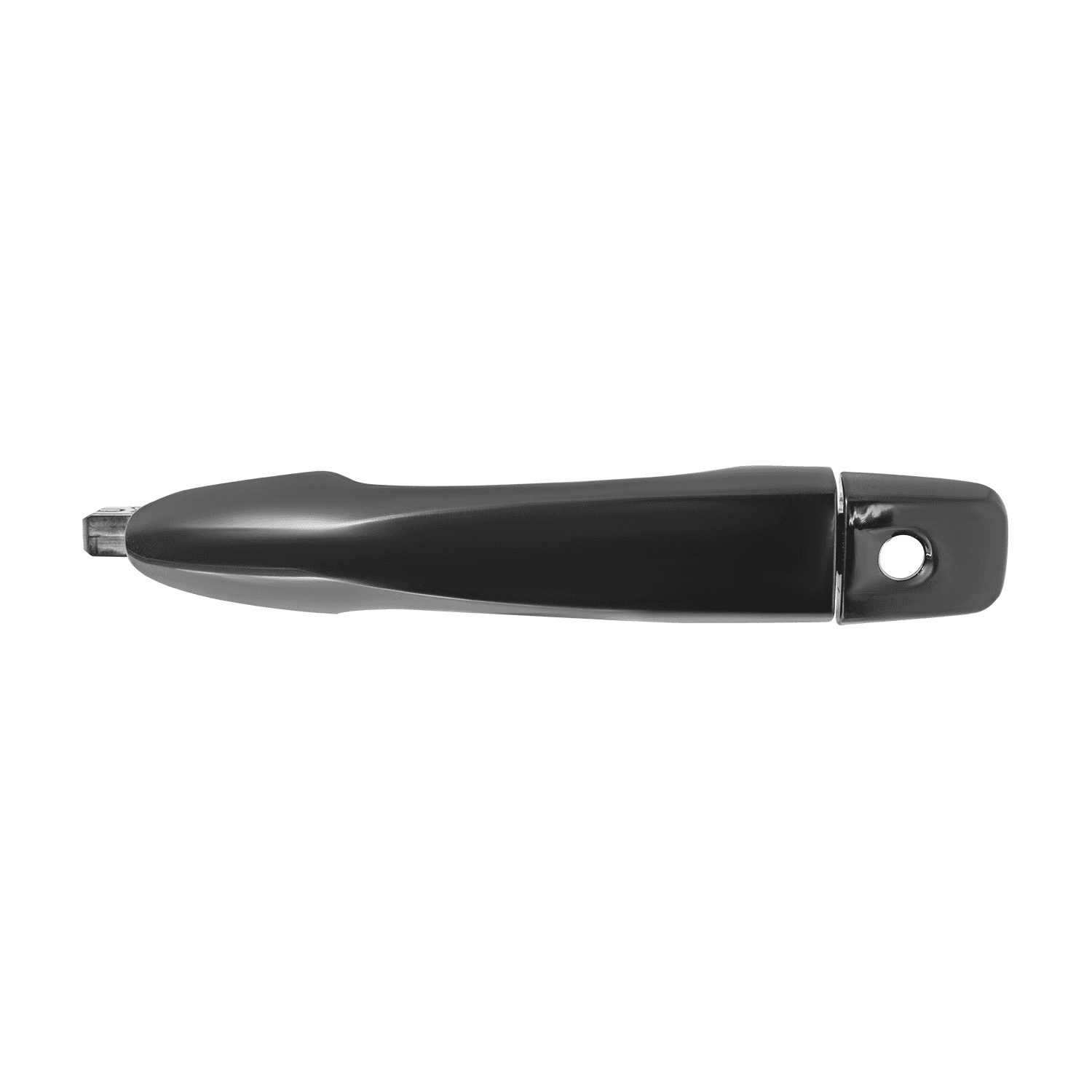 Manija Exterior Nissan Rogue Usa Type 2015-2019 Con Hoyo Para Llave Sin Sensor Lisa Negra Plastico Izquierdo Delantera Hushan