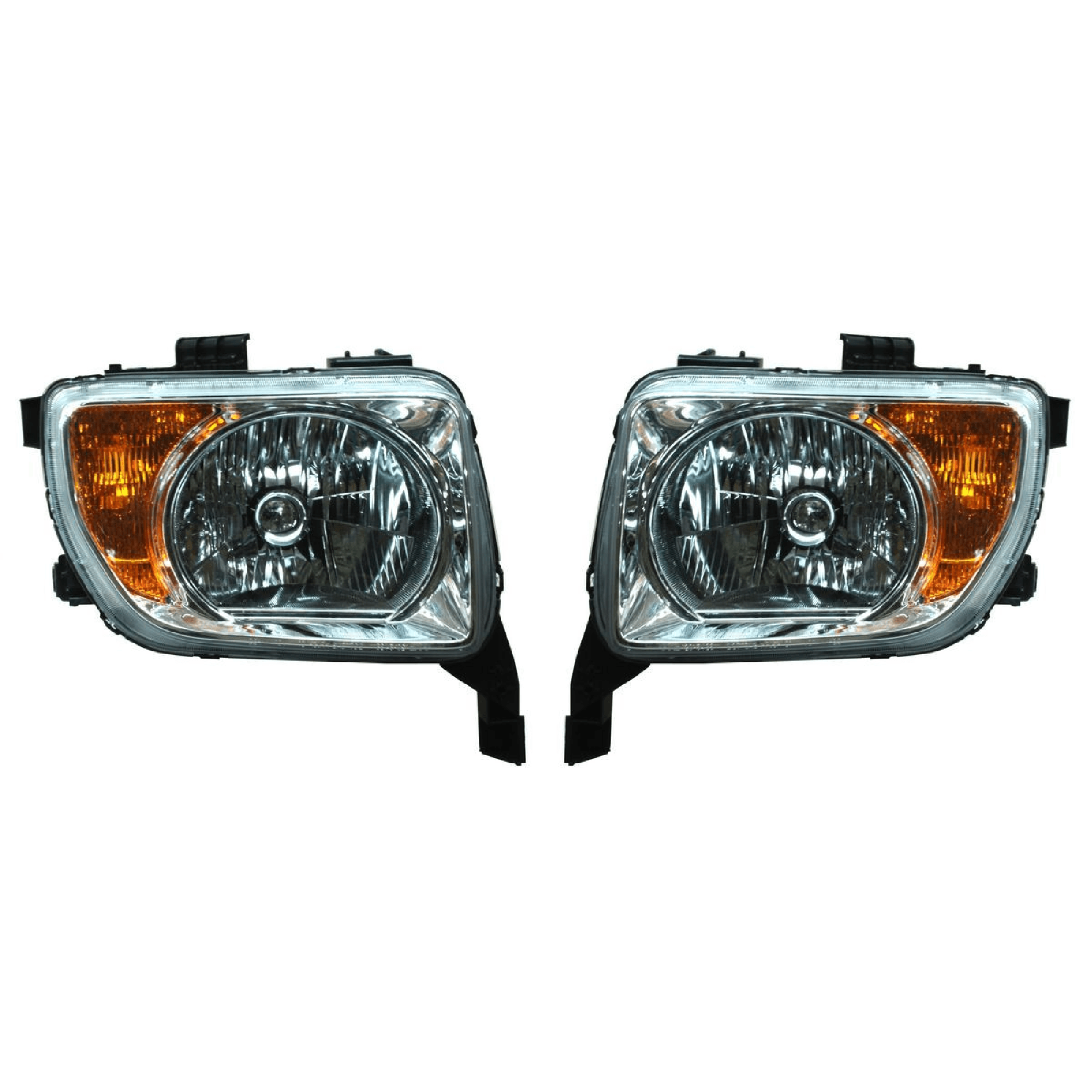 Par Faros Honda Element 2003-2008 Fondo Cromado