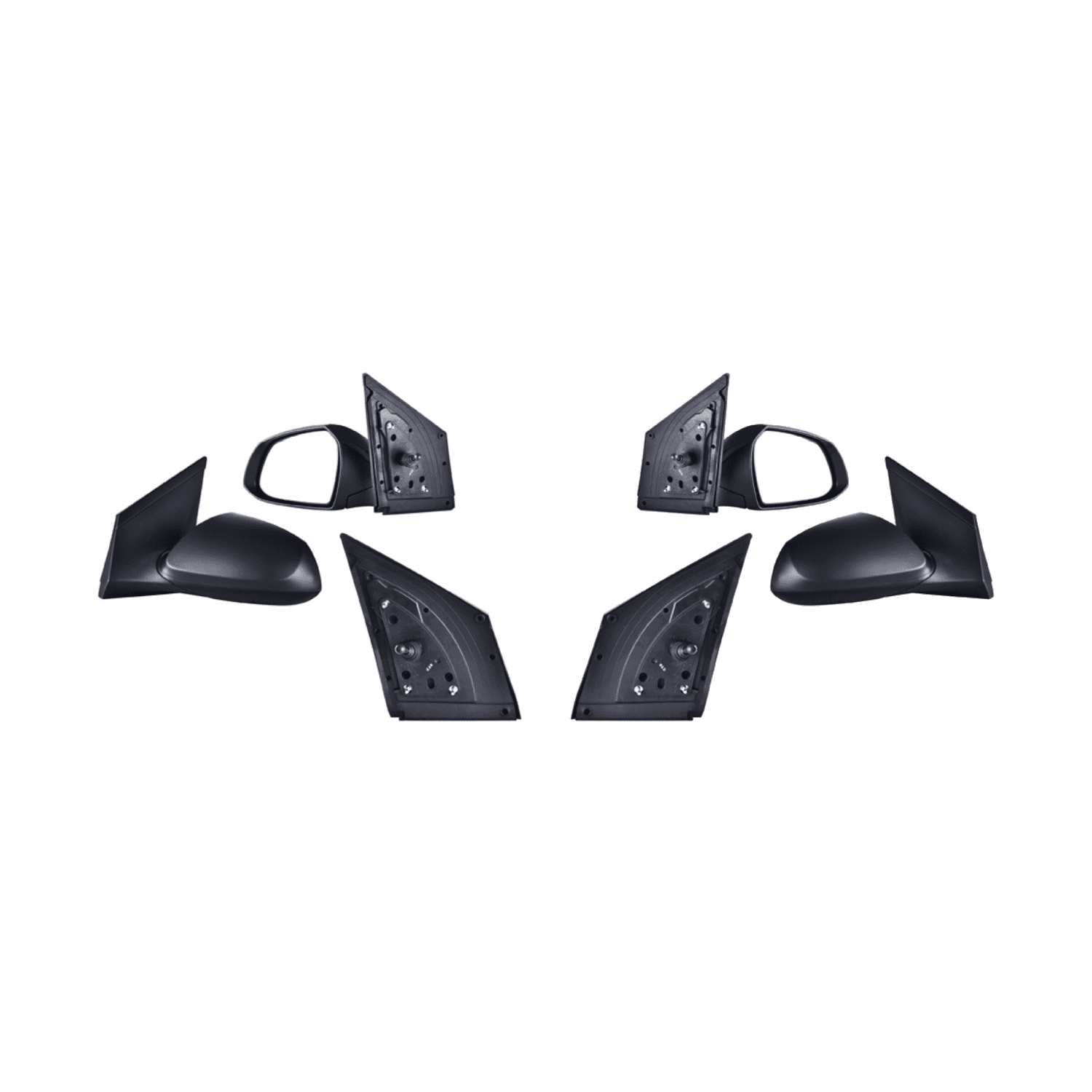 Par Espejos Con Control P/Hyundai Grand I10 / I10 H-Back / I10 Sedan 2015-2020