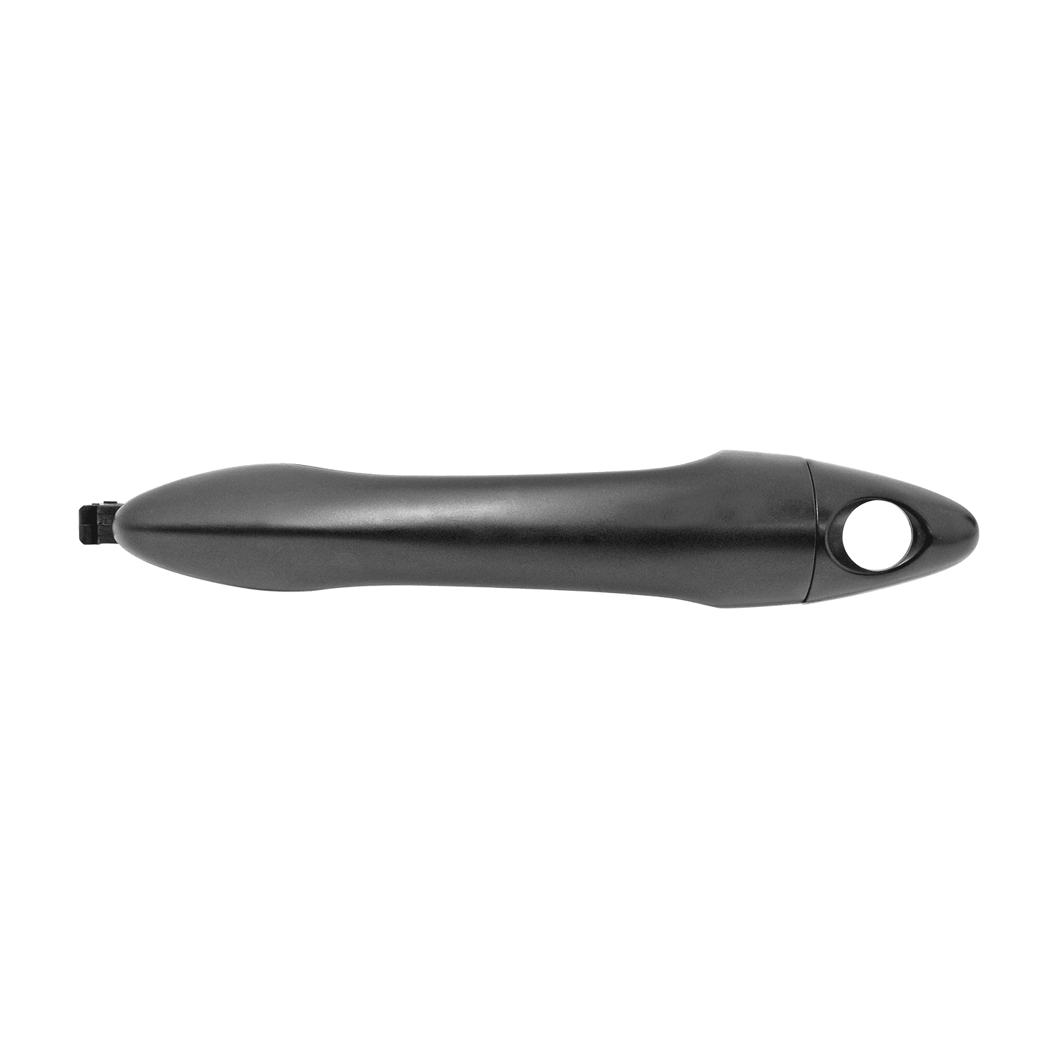 Manija Exterior Kia Forte 2014-2018 Con Hoyo Para Llave Lisa Negra Plastico Izquierdo Delantera Hushan
