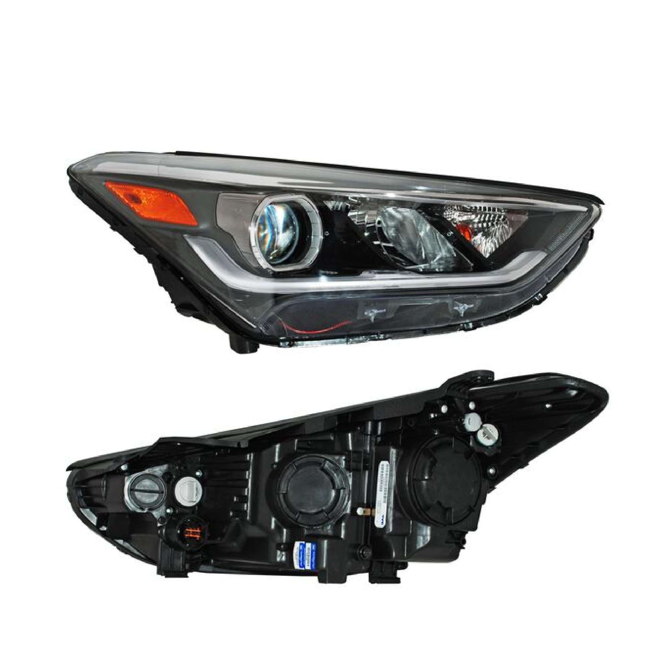 Faro Para Hyundai Santa Fe 2017-2019 Derecho