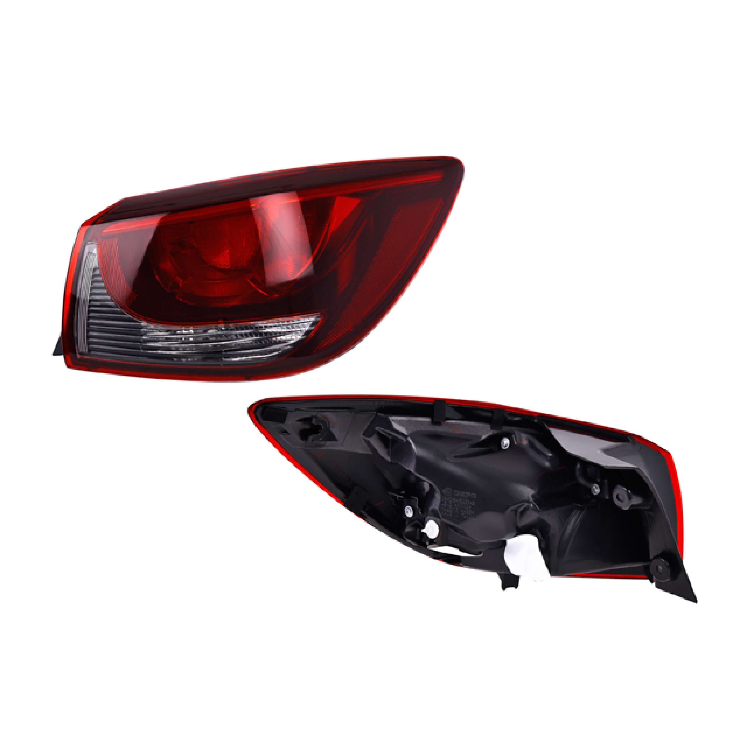 Calavera Exterior Para 2 Focos Mazda 2 H-Back 2016-2019 Depo Derecha
