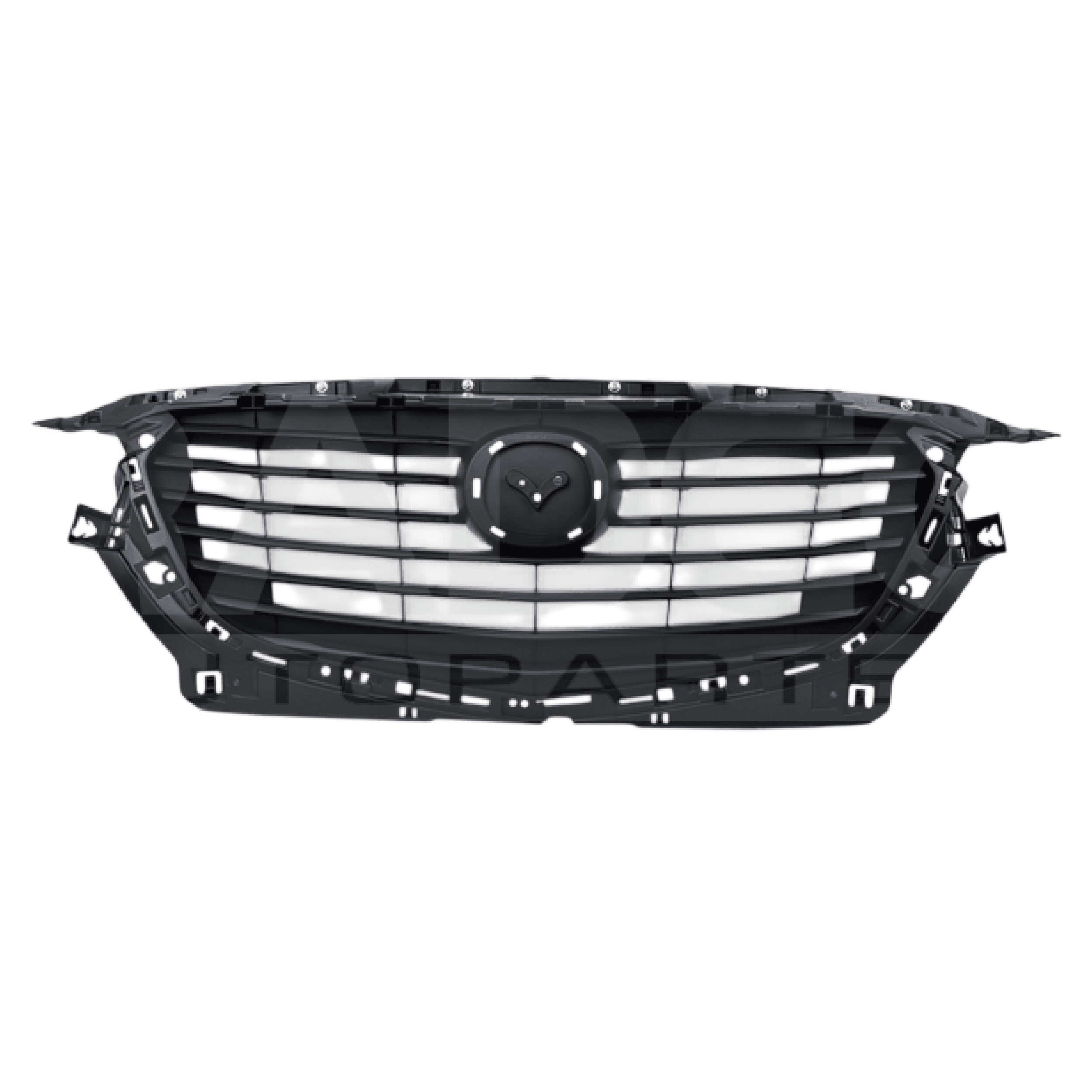 Parrilla Negra Mate Mazda Cx-3 L4 2.0L 2016-2018