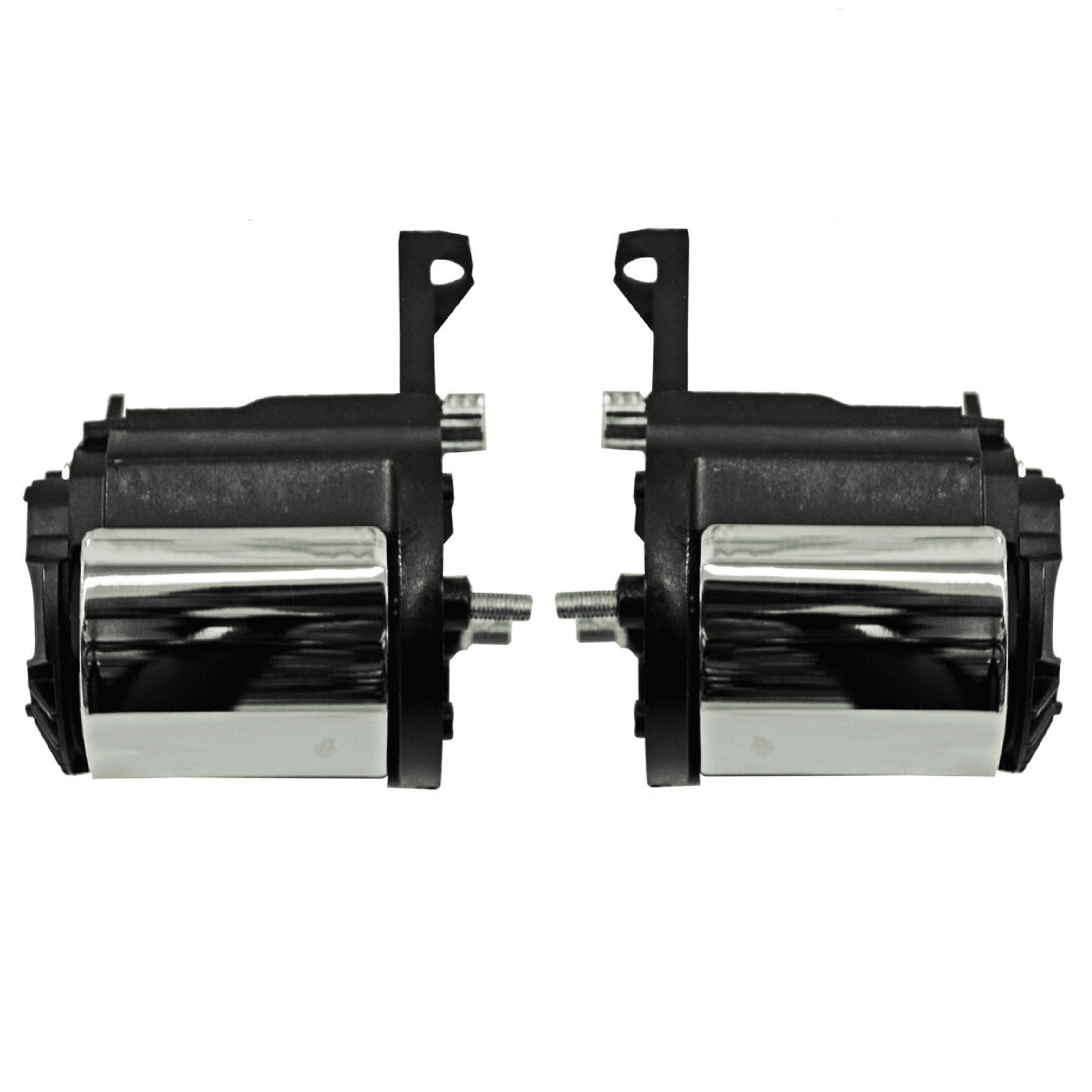 Par Manijas Interiores Ford Explorer/ Mercury Mountaineer 2006-2010/Ford Sport Trac 2007-2010 Negra/ Cromo Delantera Plastico