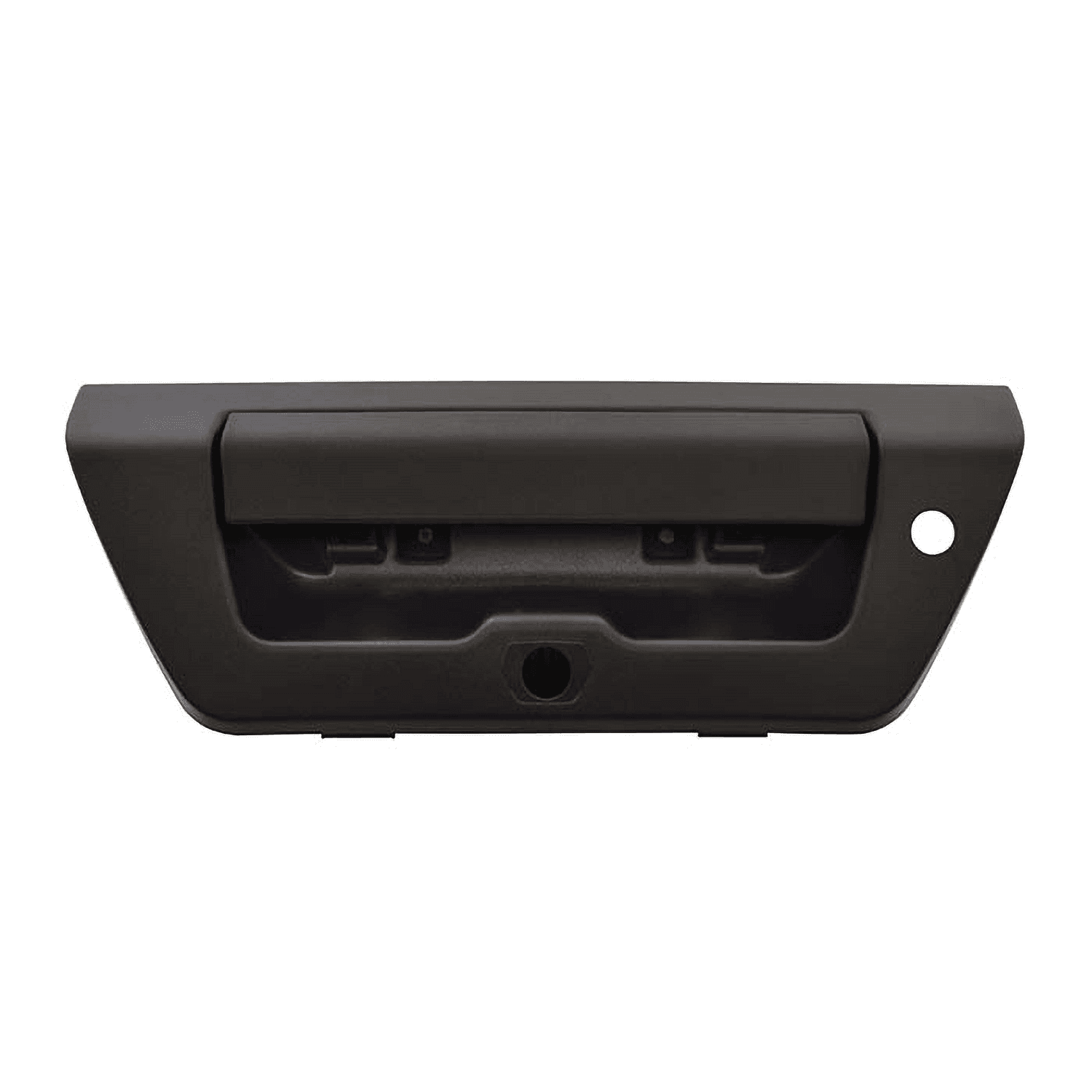 Manija De Tapa Ford F-150 2015-2017 Con Hoyo Para Camara Con Hoyo Para Luz Led Corrugada Negro Plastico Tapa Caja Trasera Hushan