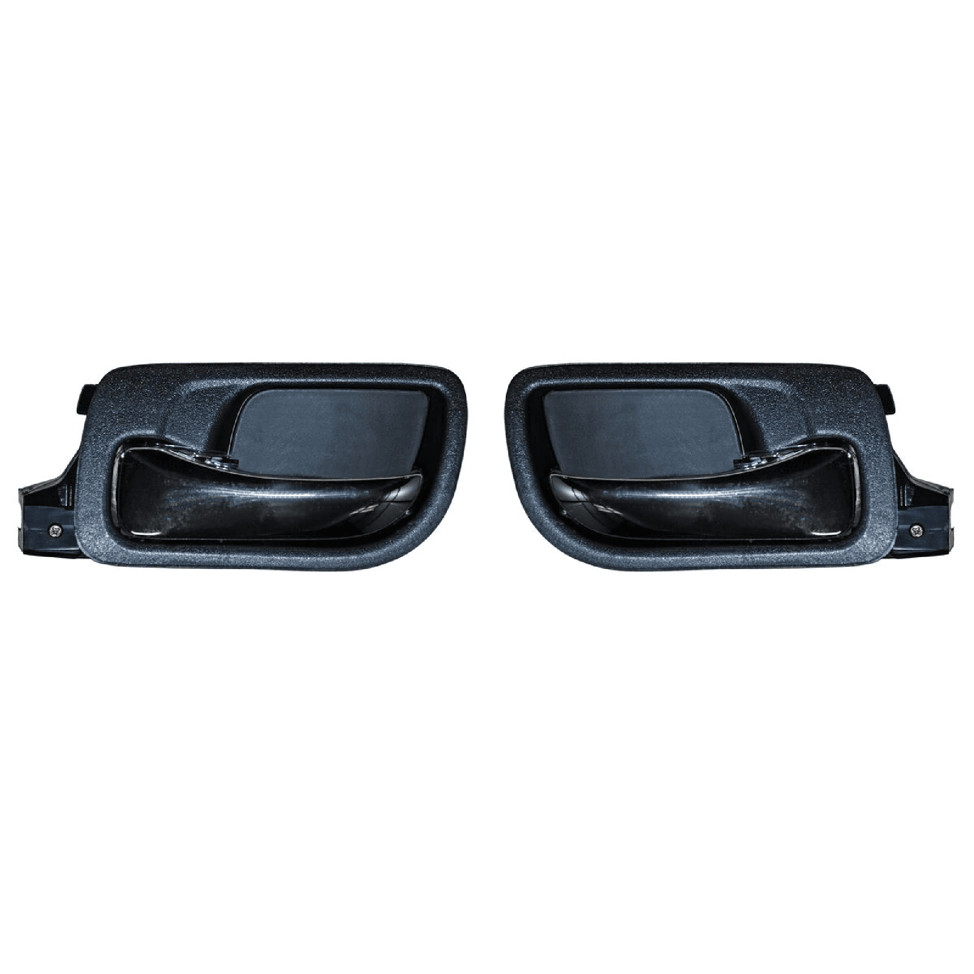 Par Manijas Interiores Honda Accord 2003-2007 Negra/ Cromo Trasera Plastico