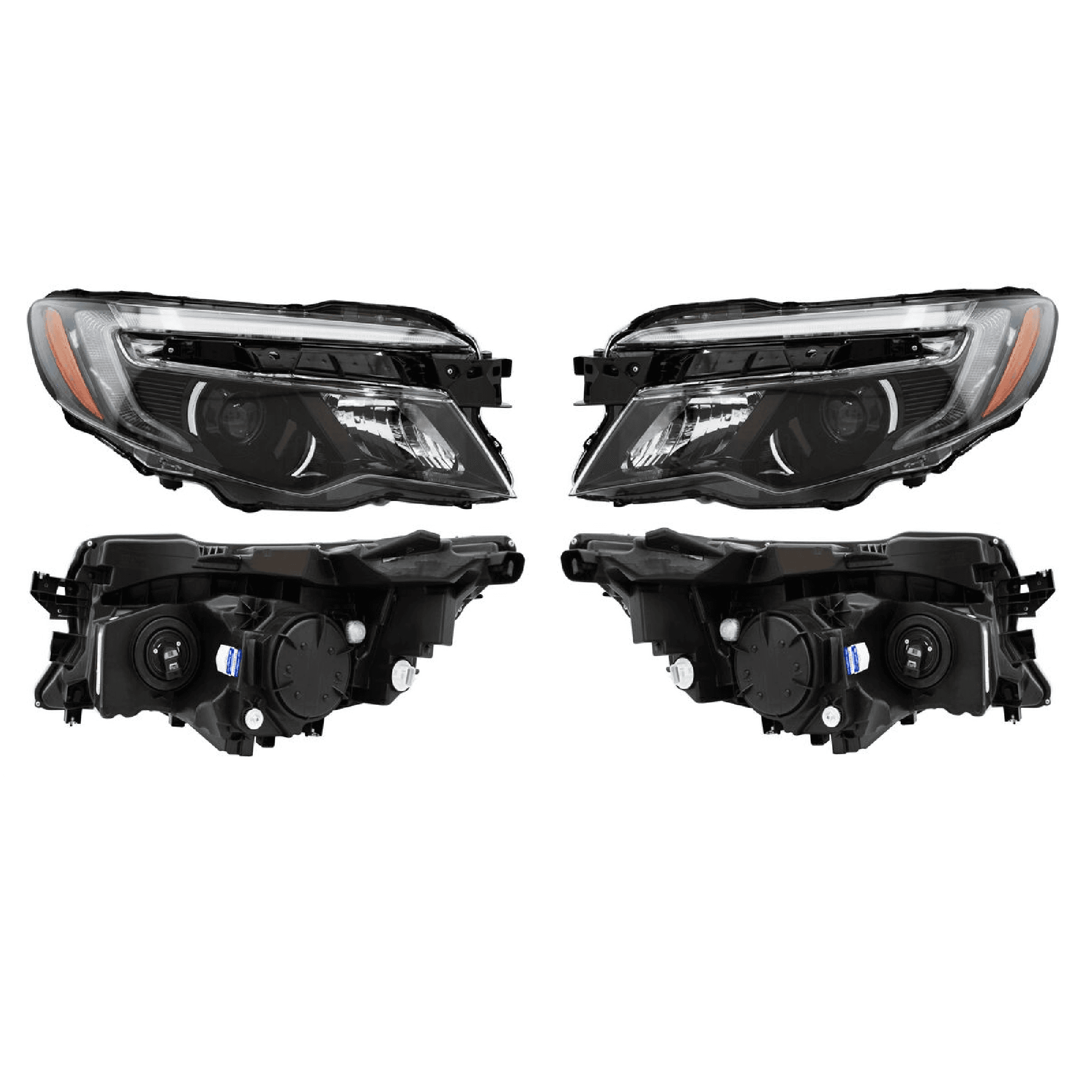 Par Faros Honda Pilot 2016-2018 Leds