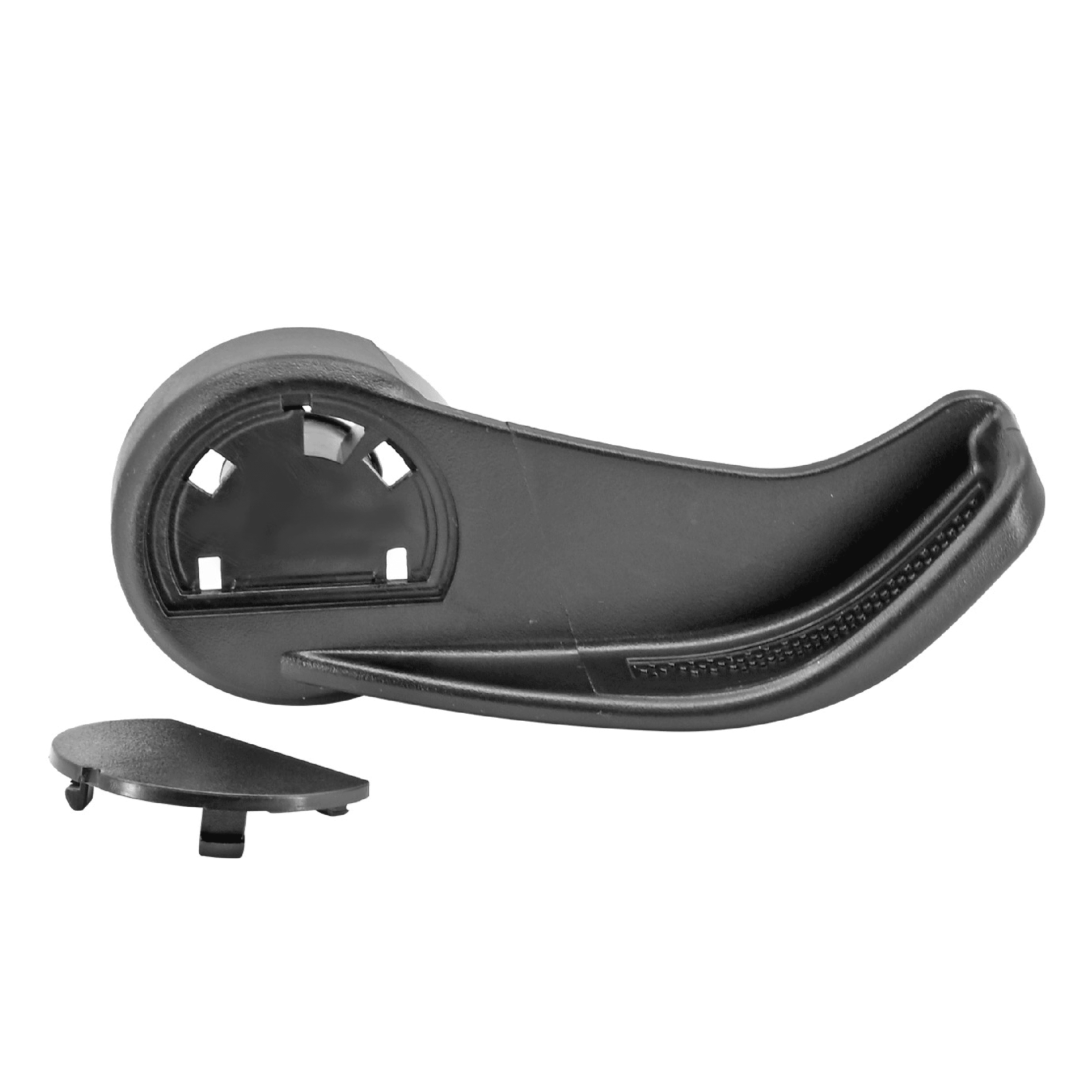 Manija Interior Nissan Versa Americano 2007-2011 Corrugada Negra Plastico Para Reclinar Asiento Izquierdo Delantera Hushan