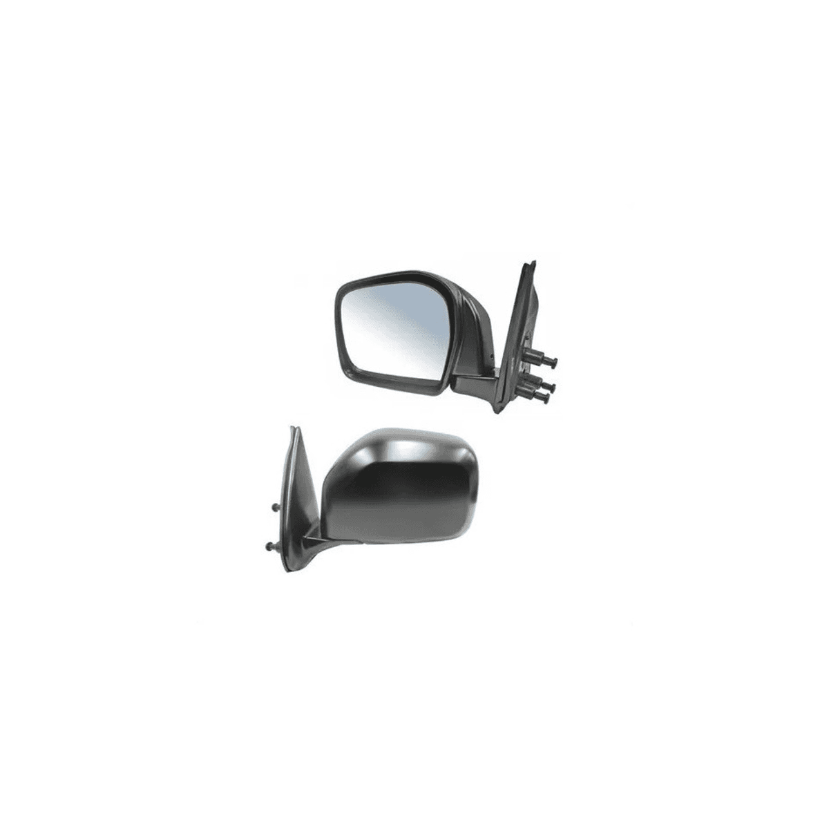 Espejo Toyota Tacoma Dlx/ S-Runner/ Pre Runner/ Base 2001-2004 Con Control Manual Negro Izquierdo