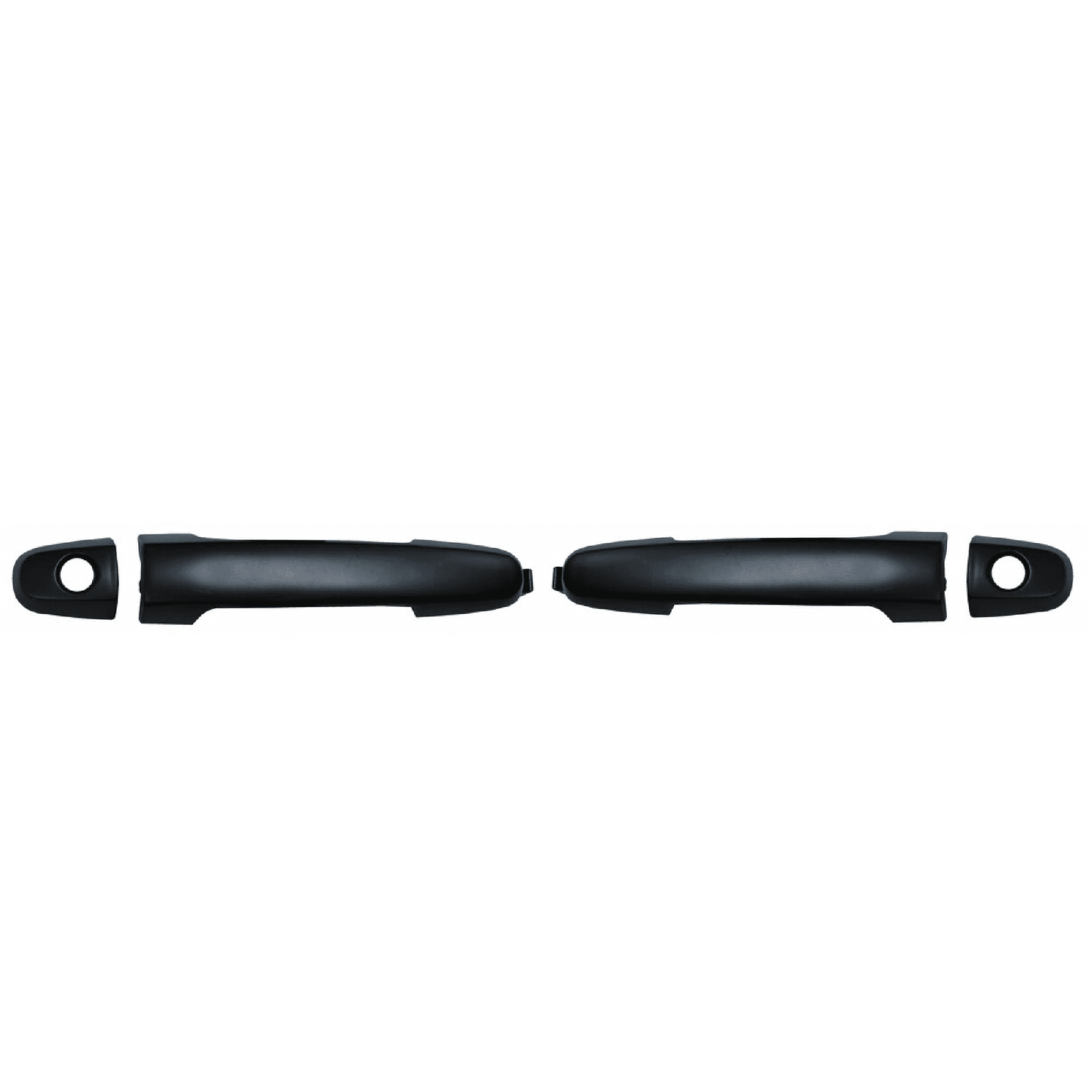 Par Manijas Exteriores Toyota Corolla 2003-2008 Lisa Con Hoyo Para Llave Delantera Plastico