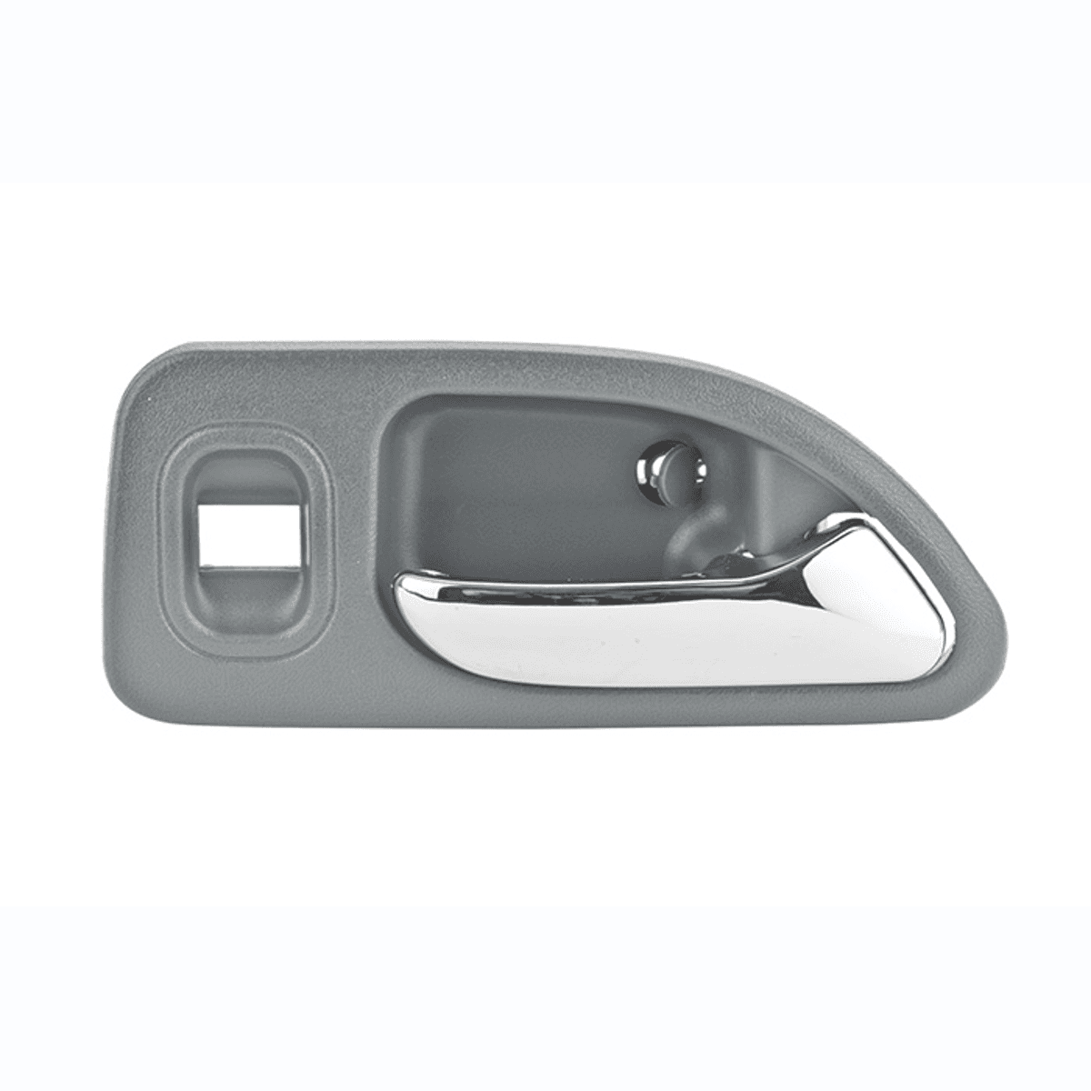 Manija Interior Honda Accord 4P Sedan 1994-1997 Con Hoyo Para Cristal Gris Claro/Cromado Plastico Derecha Trasera Hushan