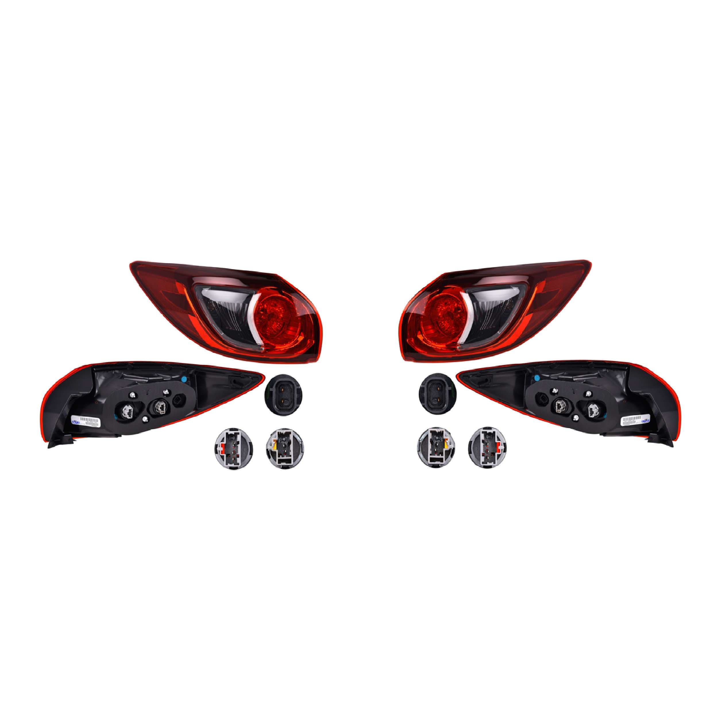 Par Calaveras Exteriores Mazda Cx5 I Sport 2.0L / Mazda Cx5 G.Touring 2.0L 2013-2017 Depo