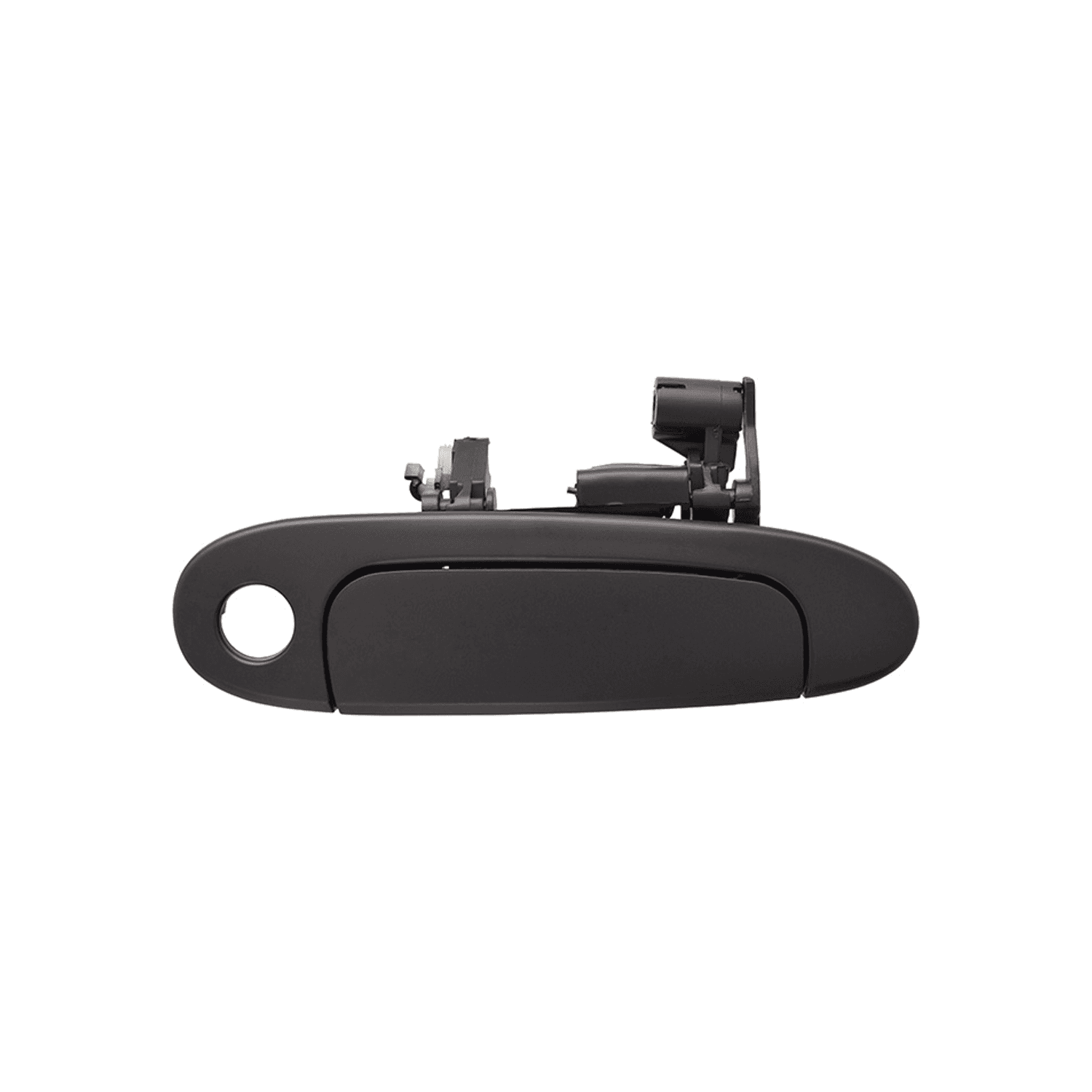 Manija Exterior Toyota Yaris 2000-2005 Con Hoyo Para Llave Lisa Negra Plastico Derecha Delantera Hushan