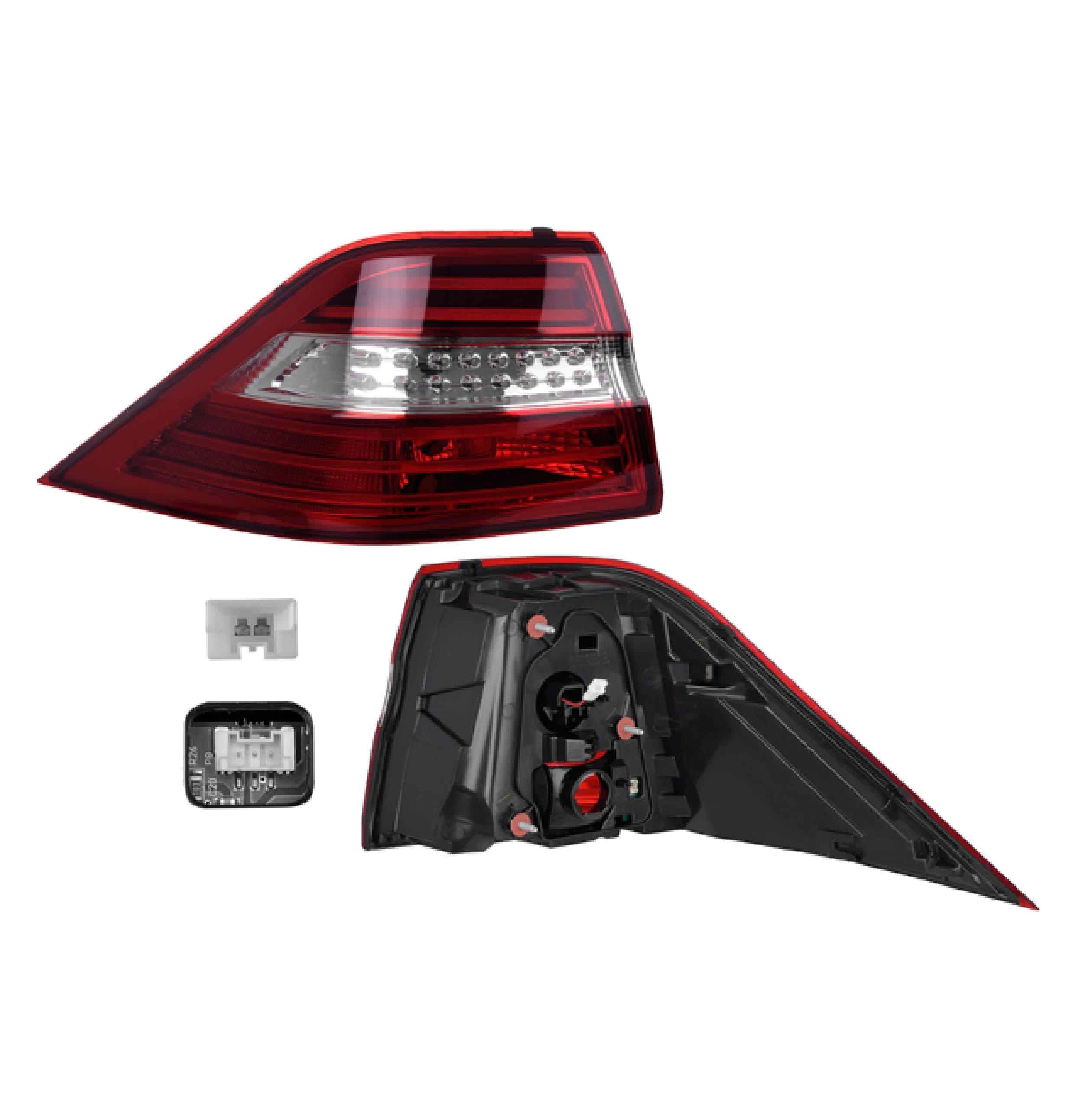 Calavera Exterior Led Mercedes Benz Clase M 2012-2015 Depo Izquierda