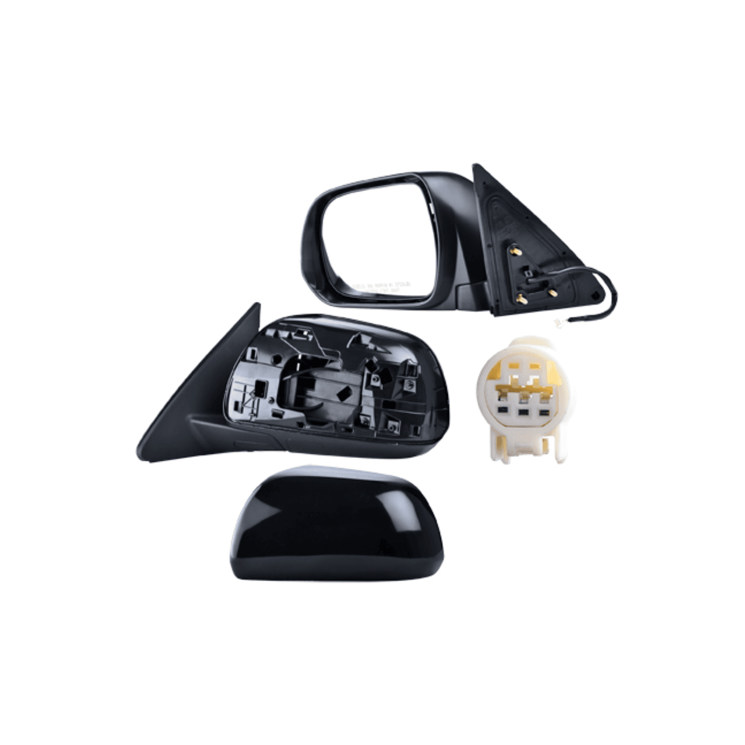 Espejo Izquierdo 3 Pines Para Pintar Toyota Highlander Sport / Toyota Highlander Limited / Toyota Highlander Base / Toyota Highlander Se / Toyota Highlander Hybrid 2008-2013