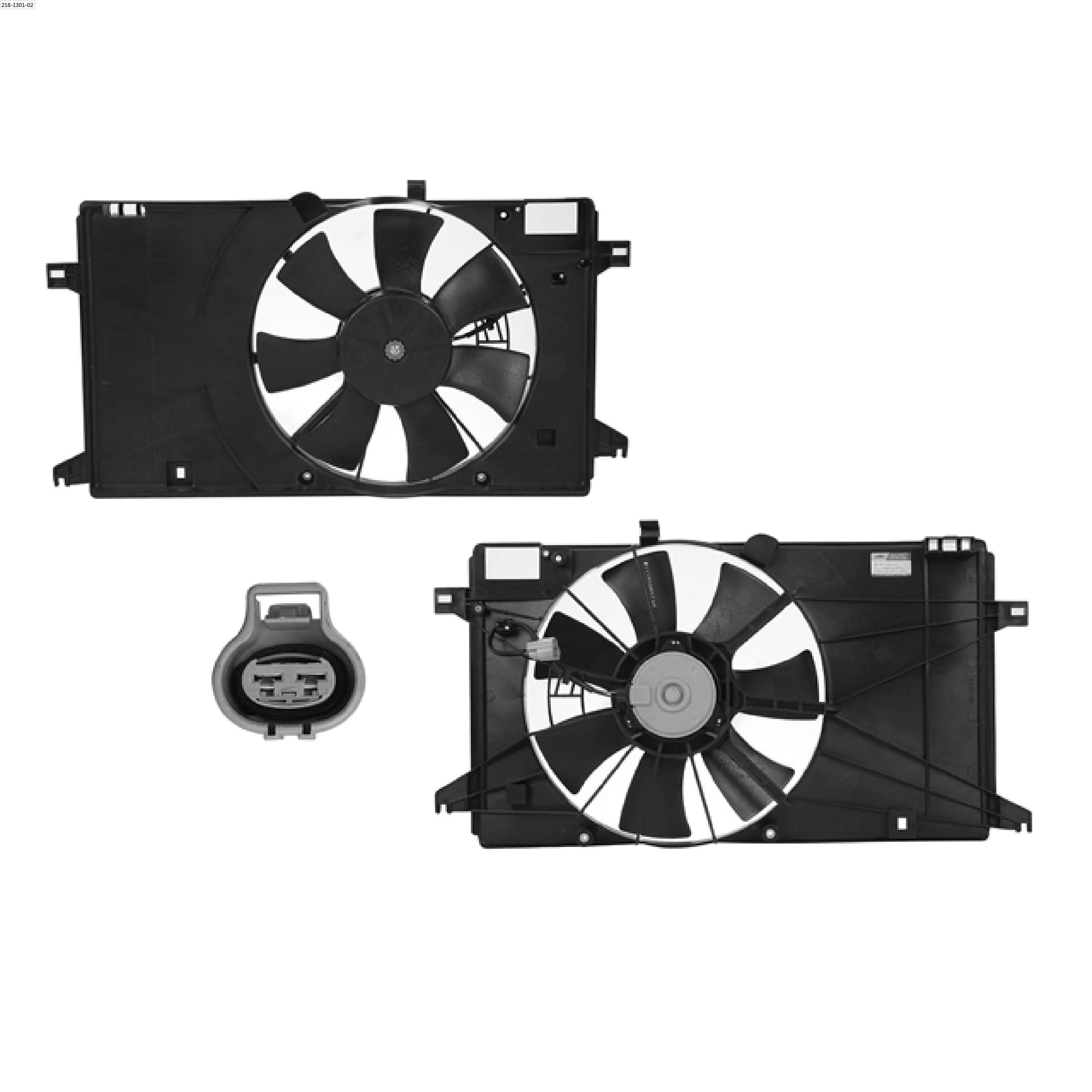 Motoventilador 2 Terminales Mazda 5 2.3L 2006-2010