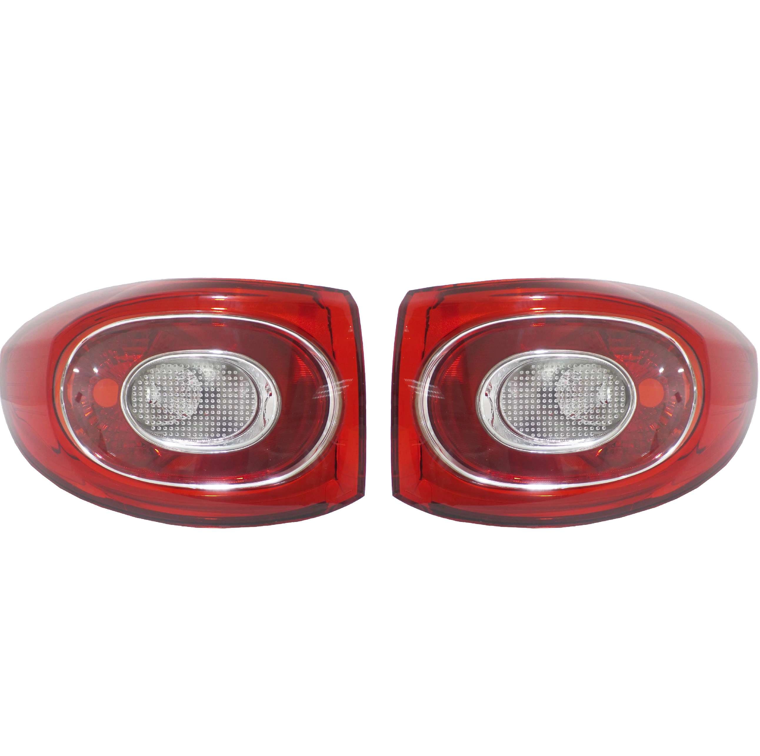 Par Calaveras Exteriores Volkswagen Tiguan 2009-2011 Sin Arnés