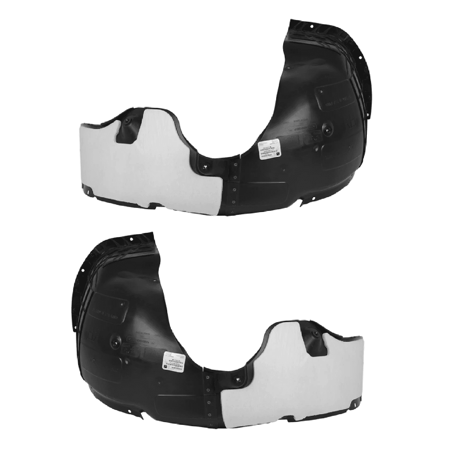 Par Tolvas Salpicadera Felpa P/Kia Soul 1.6L / 2.0L 2023-2024