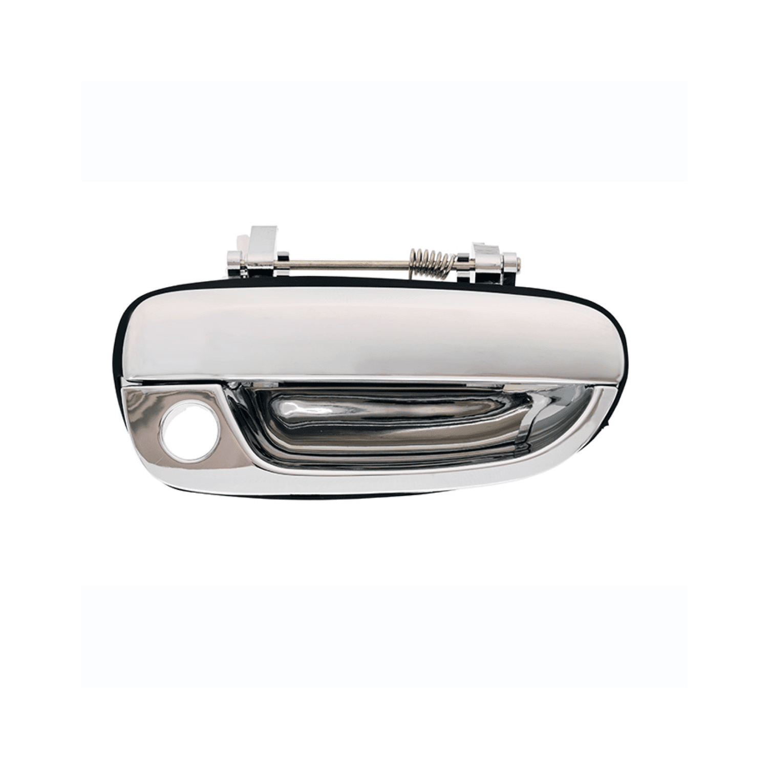 Manija Exterior Hyundai Accent 2000-2006 Con Hoyo Para Llave Cromada Plastico Derecha Delantera Hushan
