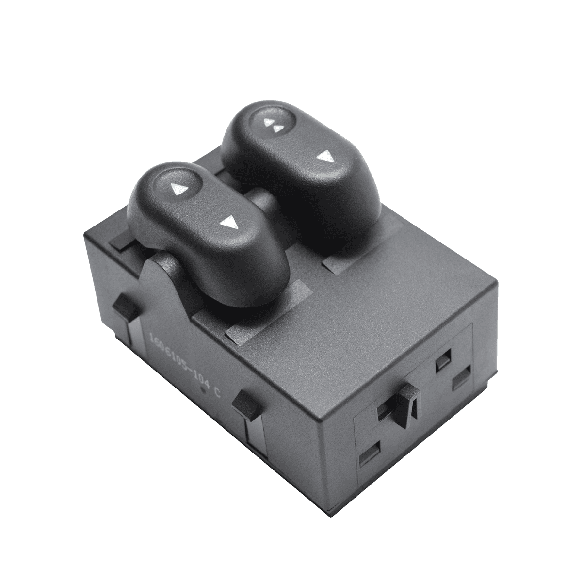 Control Electrico De Elevador Ford F-150/F-250 2004-2008 6 Pines 2 Teclas Negro 12V Izquierdo Delantera Cub