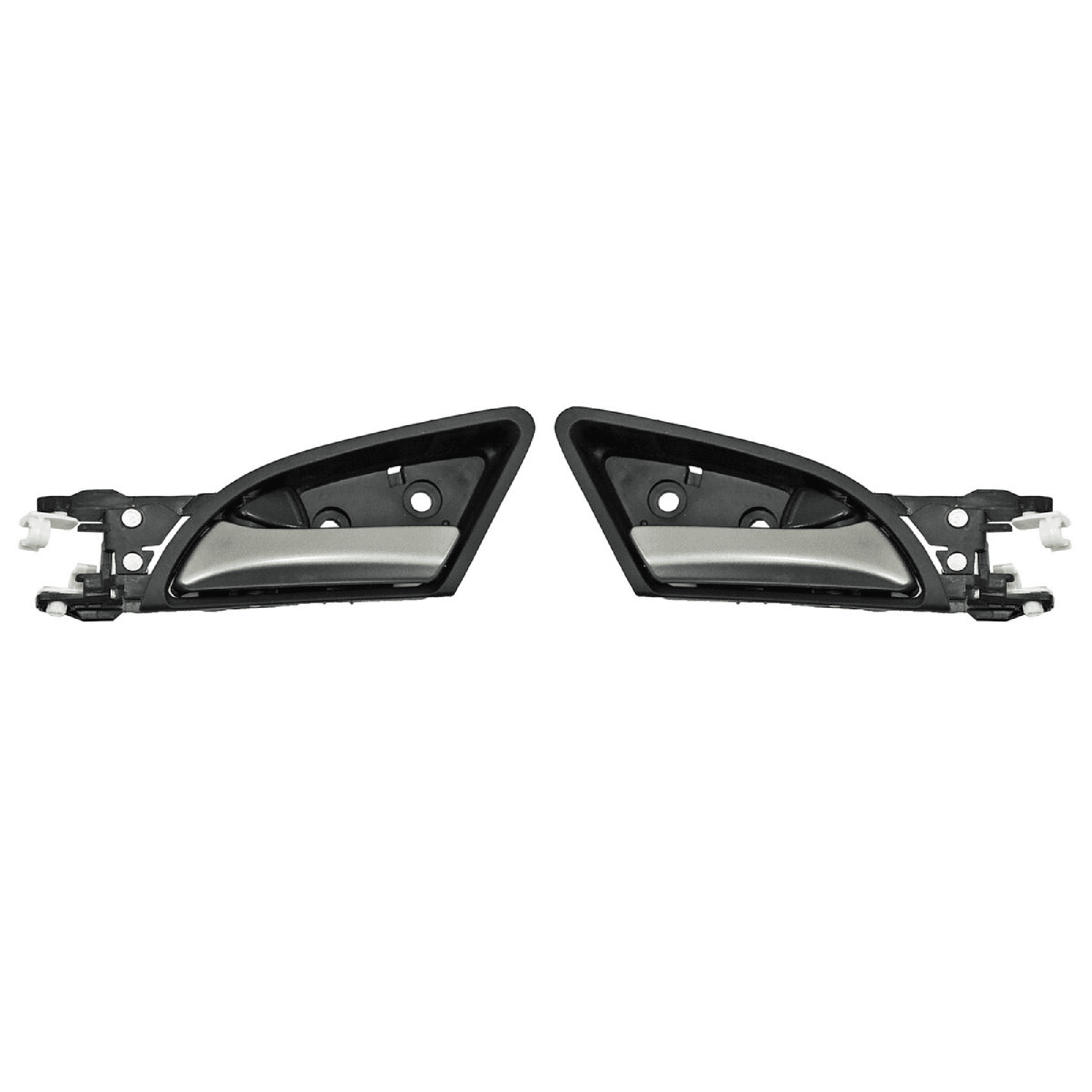 Par Manijas Interiores Honda Accord 2008-2012 coupe/sedan Gris/ Plata Delantera/ Trasera Plastico