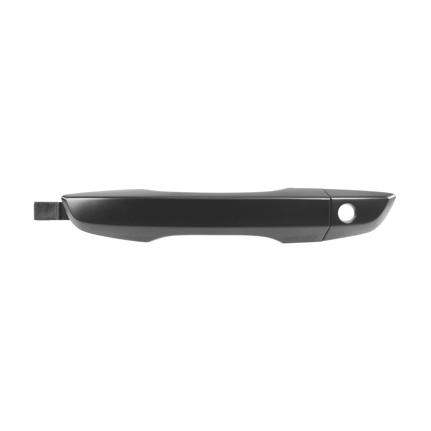 Manija Exterior Honda Civic 2P Coupe / 4P Sedan 2016-2021 Con Hoyo Para Llave Sin Sensor Lisa Negra Plastico Izquierdo Delantera Hushan