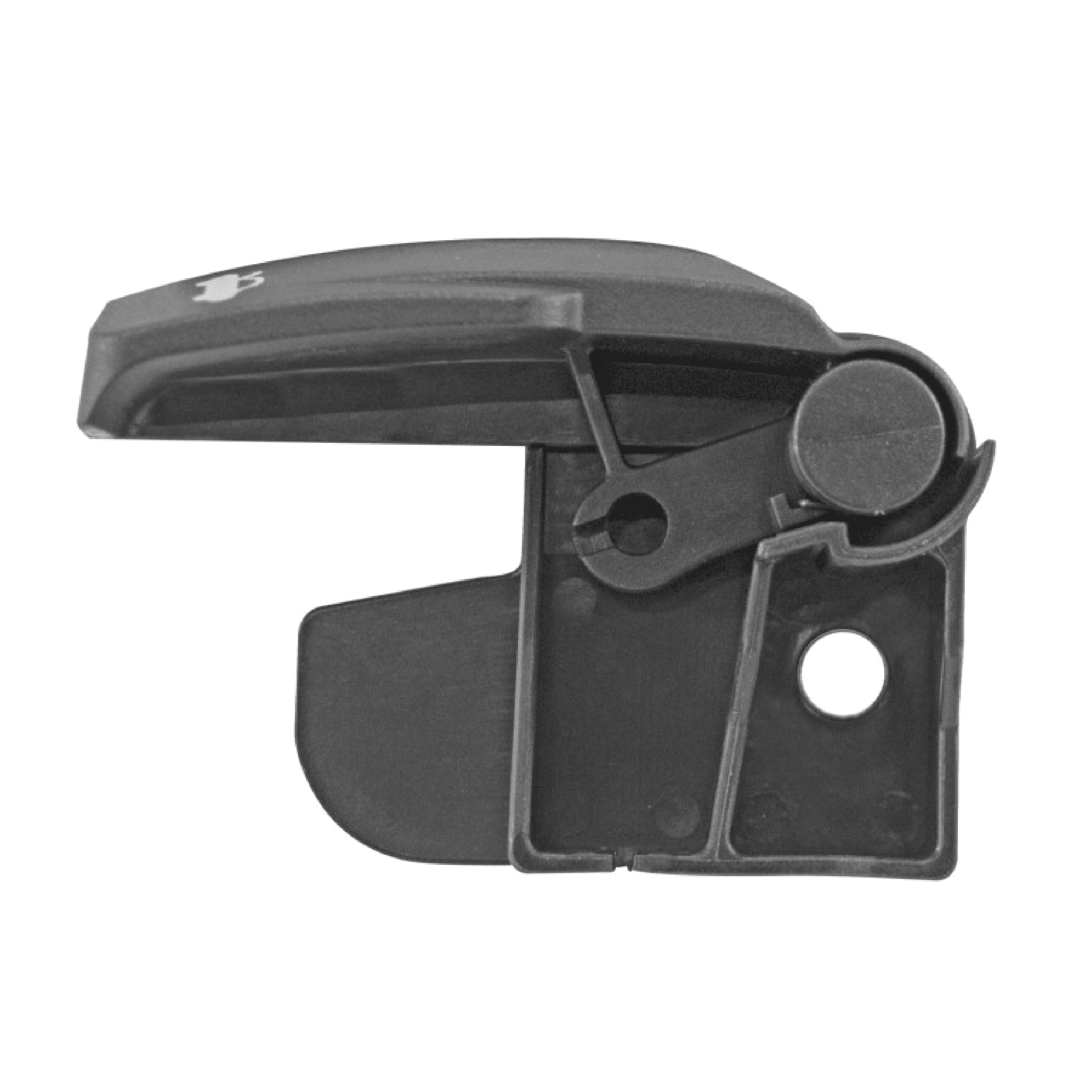 Manija Interior De Cofre Cadillac Escalade Ext/Esv 2007-2014 Corrugada Negra Plastico Apertura Izquierdo Delantera Hushan