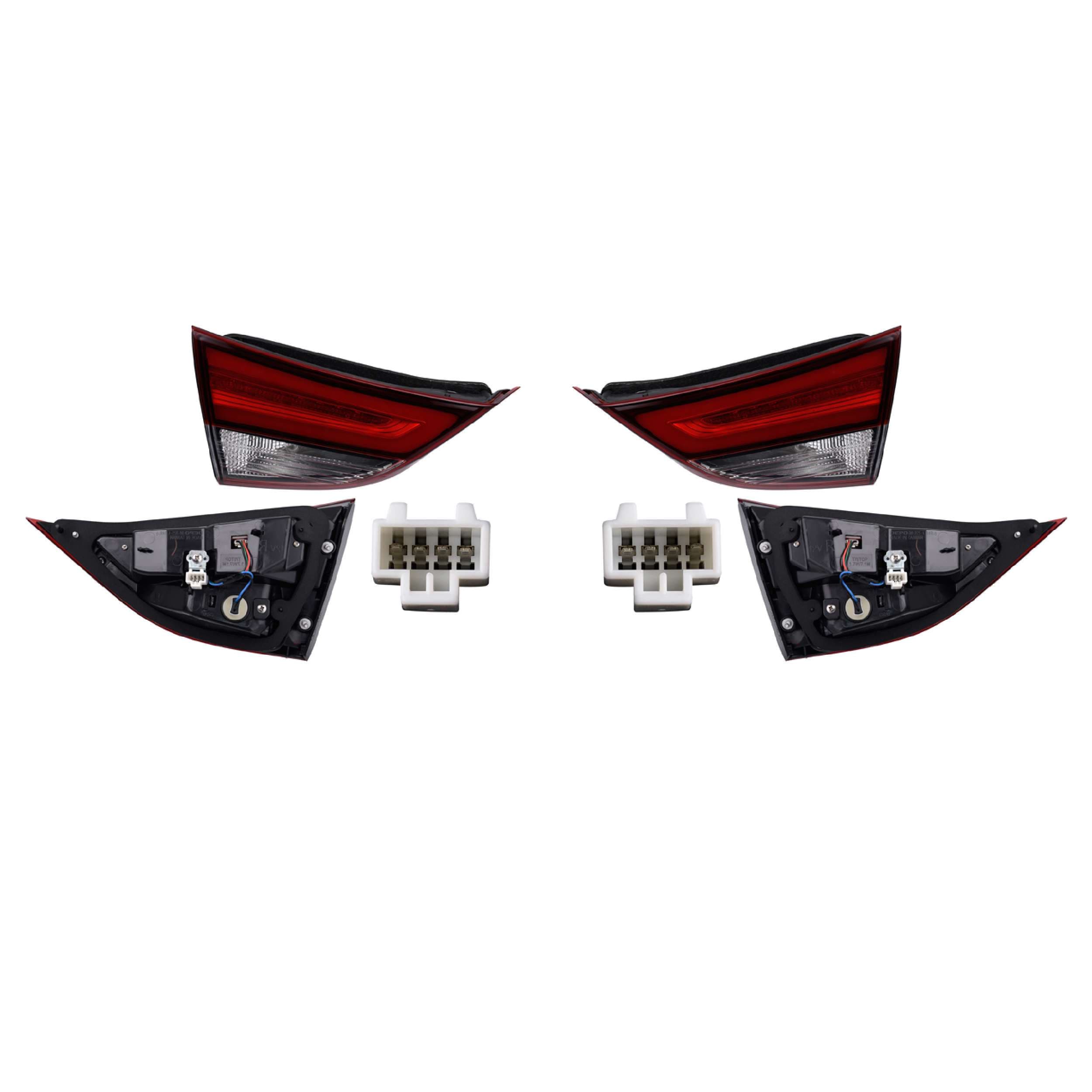 Par Calaveras Interiores Leds Para Hyundai Elantra Usa 2015-2016 Depo
