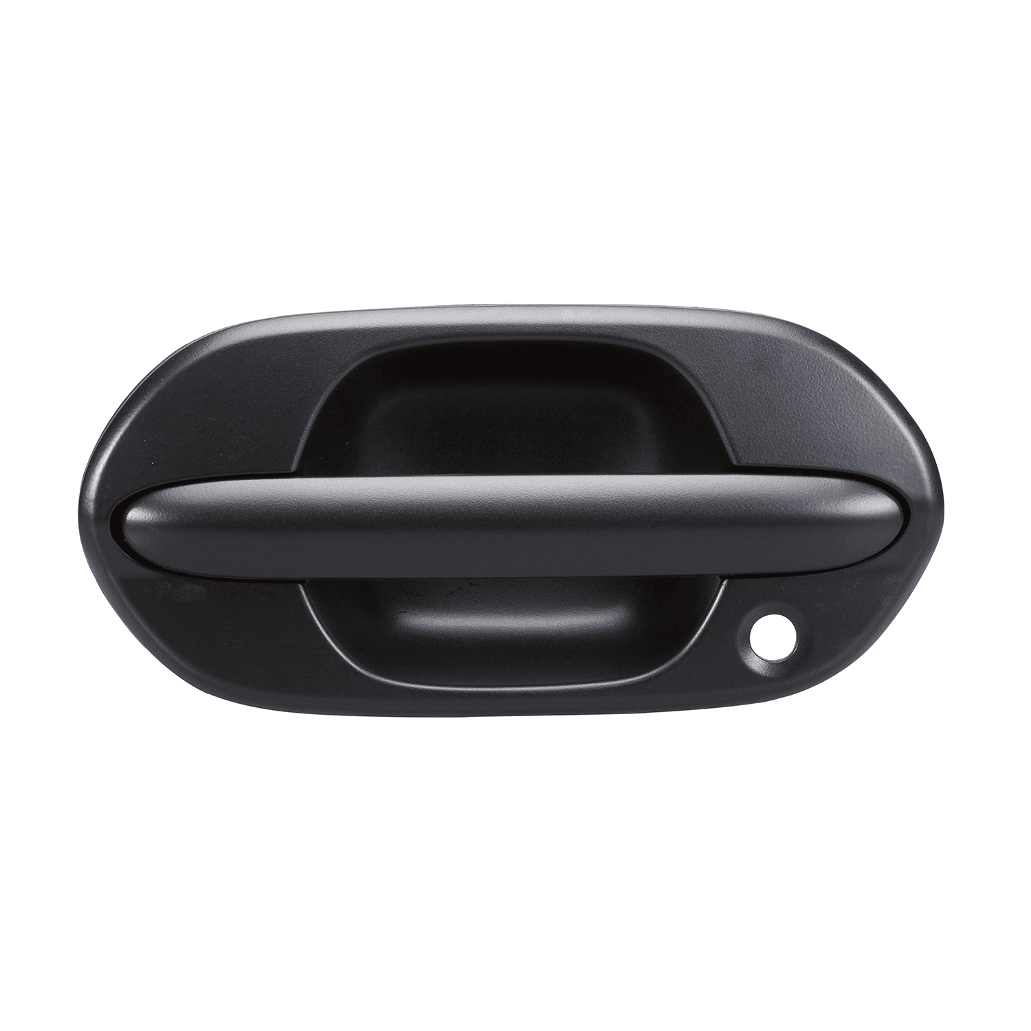 Manija Exterior Honda Odyssey 1999-2004 Con Hoyo Para Llave Corrugada Negra Plastico Izquierdo Delantera Hushan