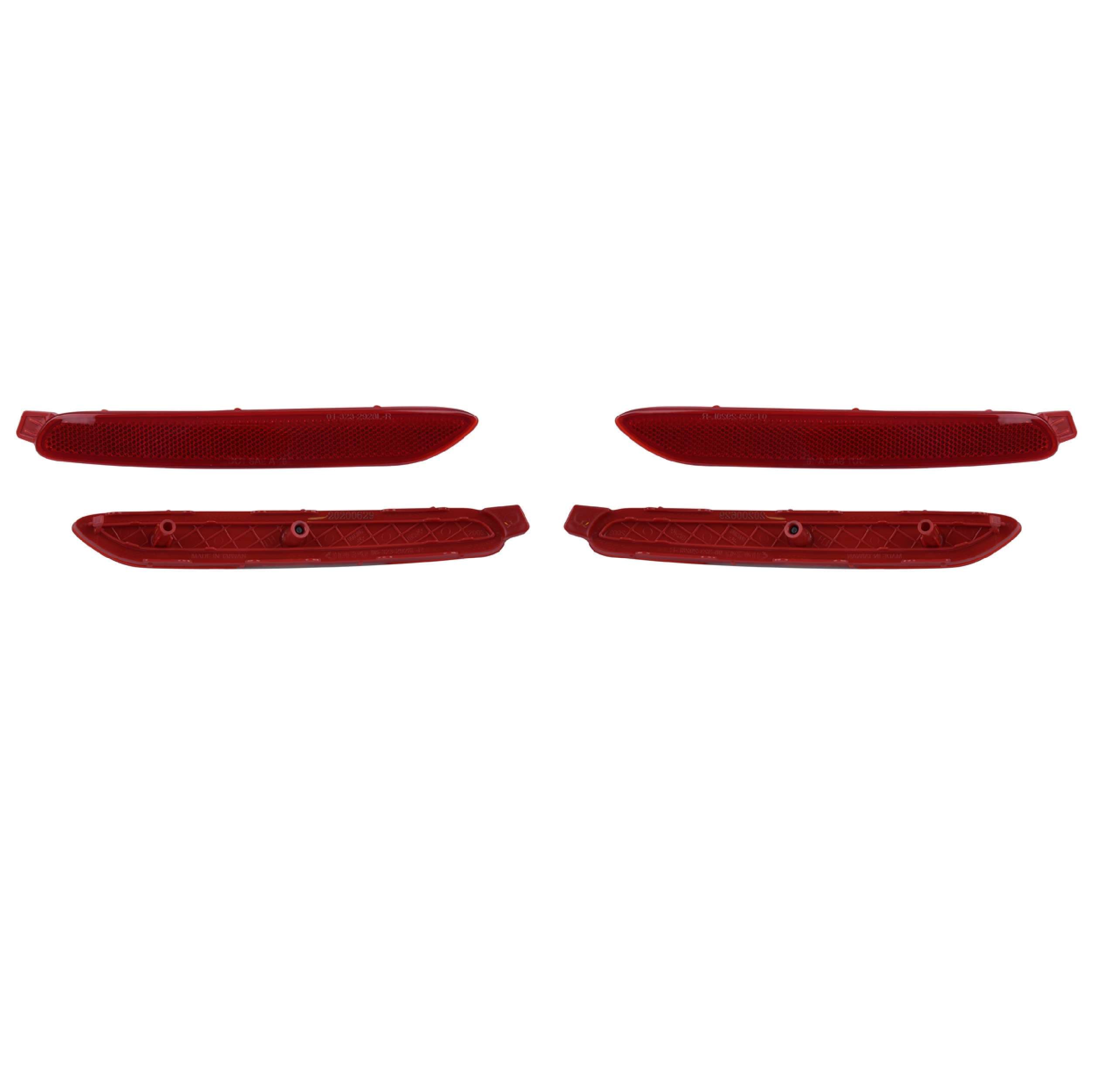 Par Cuartos Reflejante Traseros P/Kia Soul Ex/Lx  2020-2022 Depo
