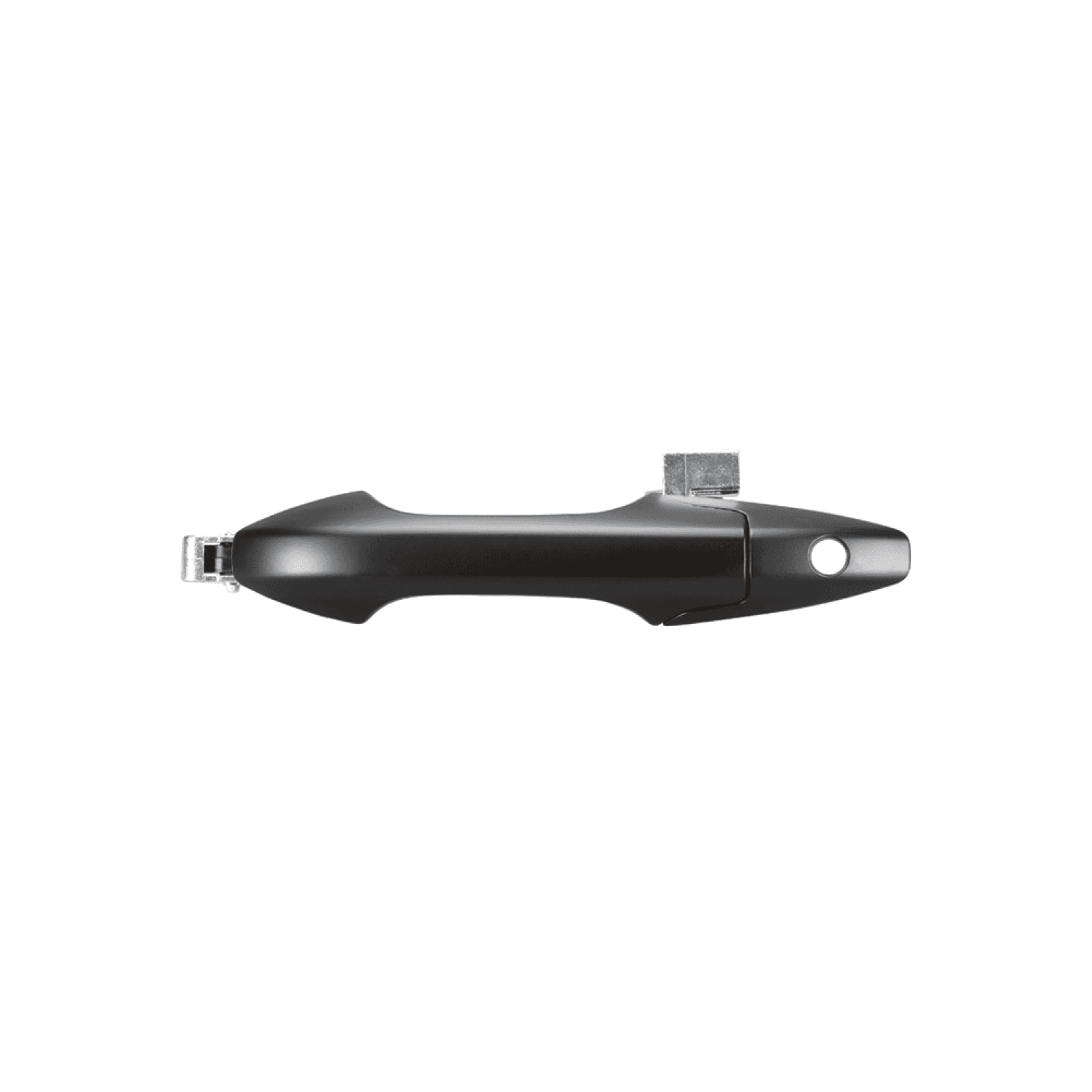 Manija Exterior Honda Accord Crosstour 2010-2015 Con Hoyo Para Llave Lisa Para Pintar Negra Plastico Izquierdo Delantera Hushan