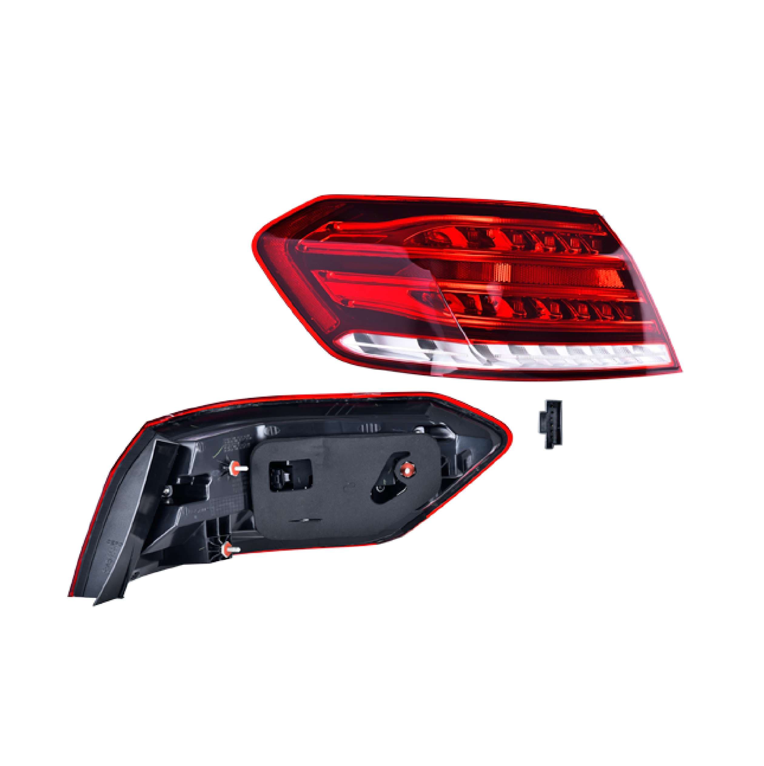 Calavera Exterior Led Mercedes Benz Clase E 2014-2016 Depo Izquierda