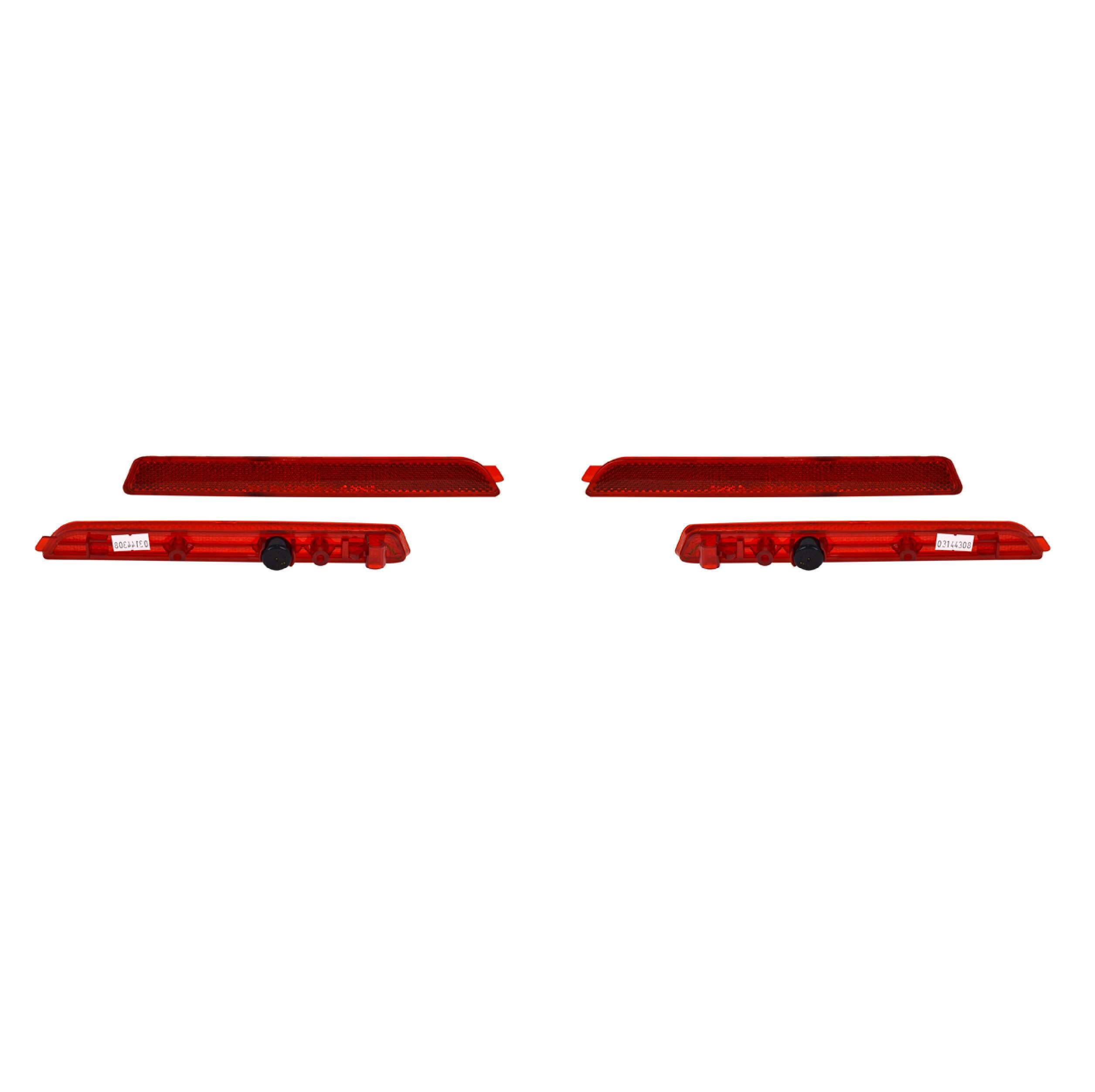 Par Cuartos Trasero Mazda 3 Sedan/H-Back  2005-2009 Depo