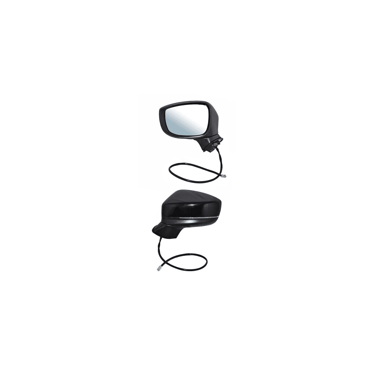 Espejo Mazda Cx5 2018-2025 Electrico P-Pint Con Direccional Con Sensor Punto Ciego Con Desempañante 7 Pines Izquierdo