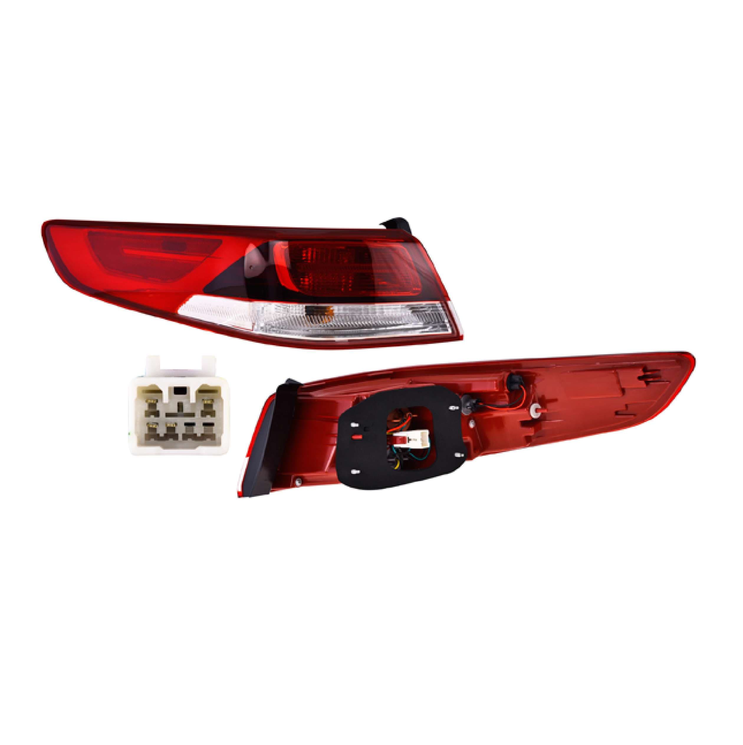 Calavera Exterior P/Kia Optima 2016-2018 Depo Izquierda