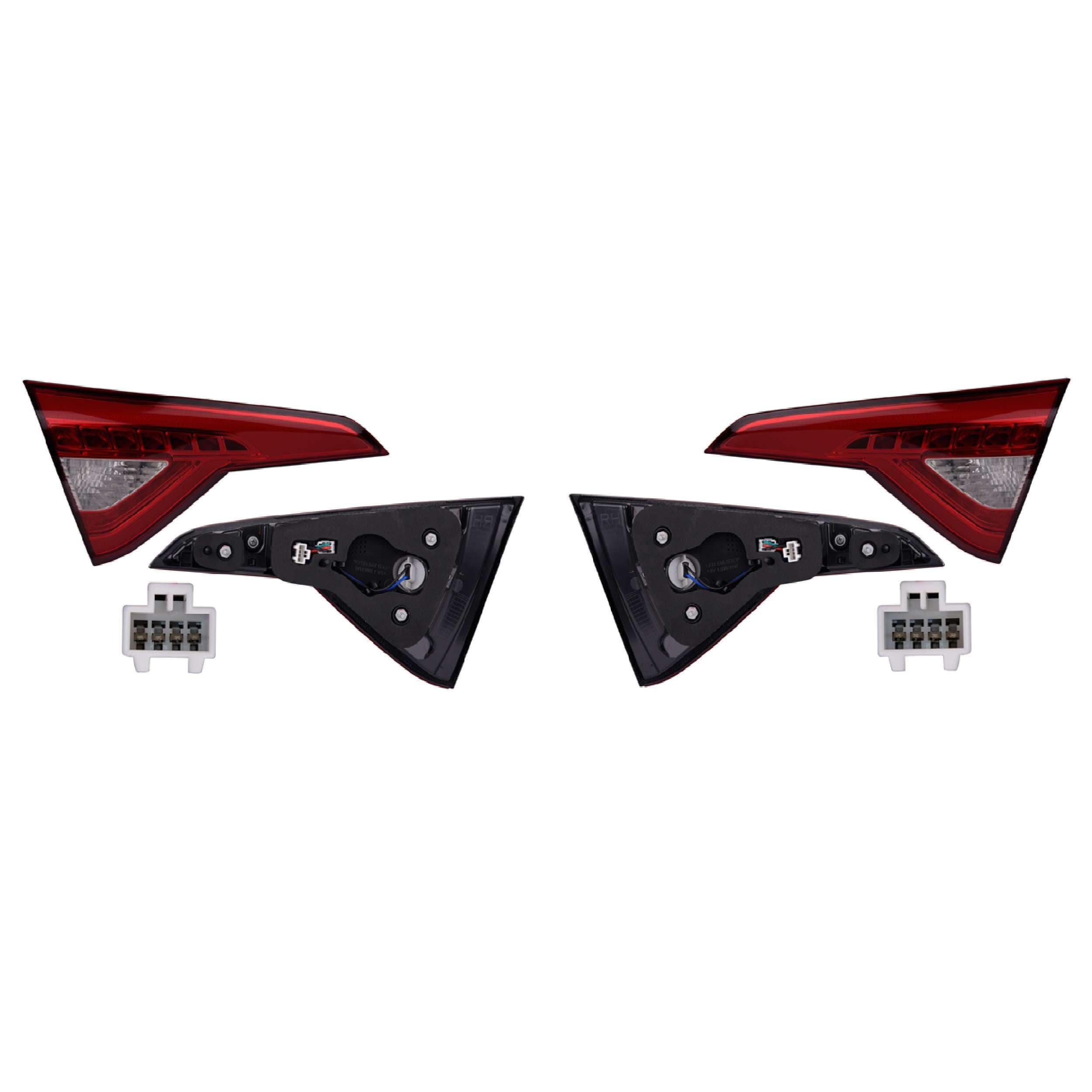 Par Calaveras Interiores Leds Para Hyundai Sonata 2015-2017 Depo