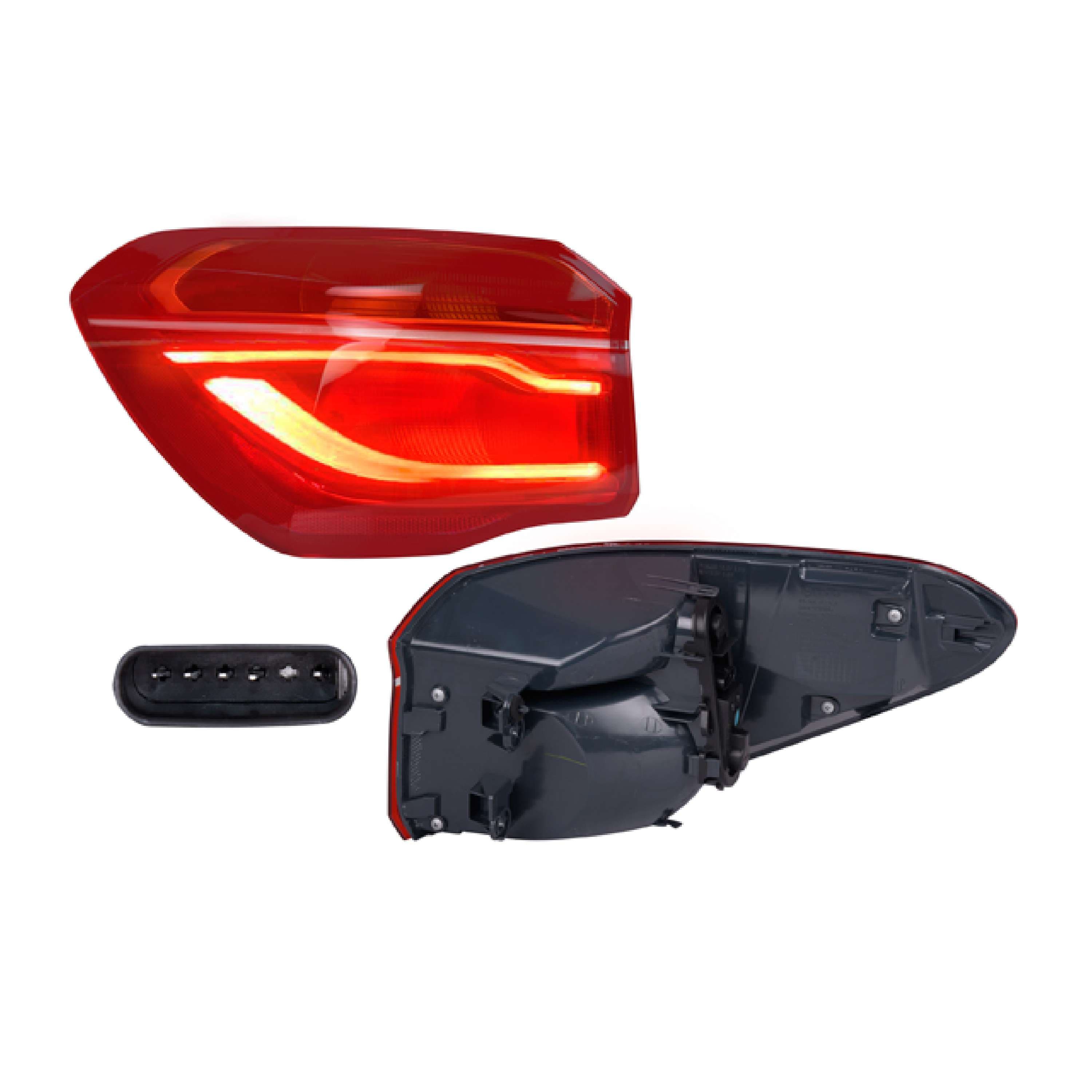 Calavera Exterior Led Bmw X1 2016-2019 Depo Izquierda